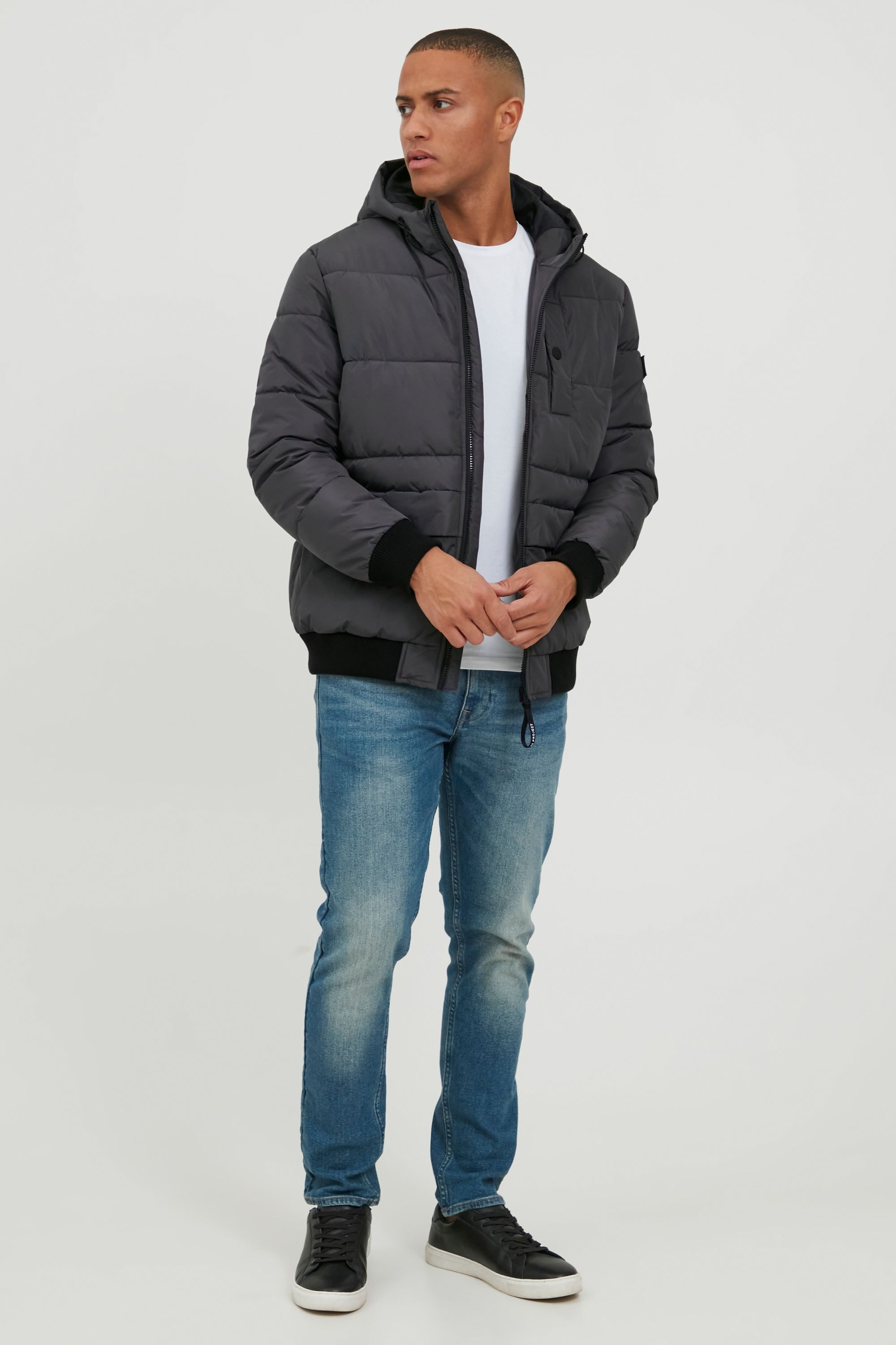 11 Project Steppjacke PRTico Steppjacke mit Kapuze günstig online kaufen