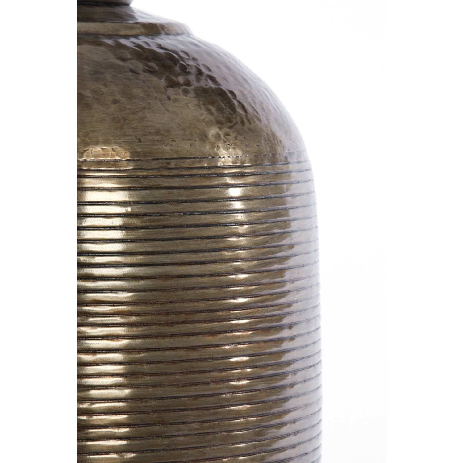 Light & Living Bodenvase Vase LISBOA Light & Living Bodenvase Metallvase Ø45x60 cm Antik Gold (1 St)