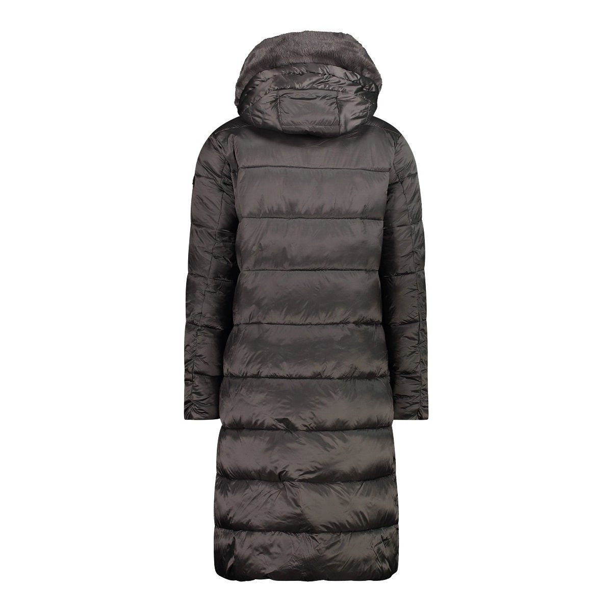 CMP Wintermantel Coat Fix Hood (warm) grau Damen
