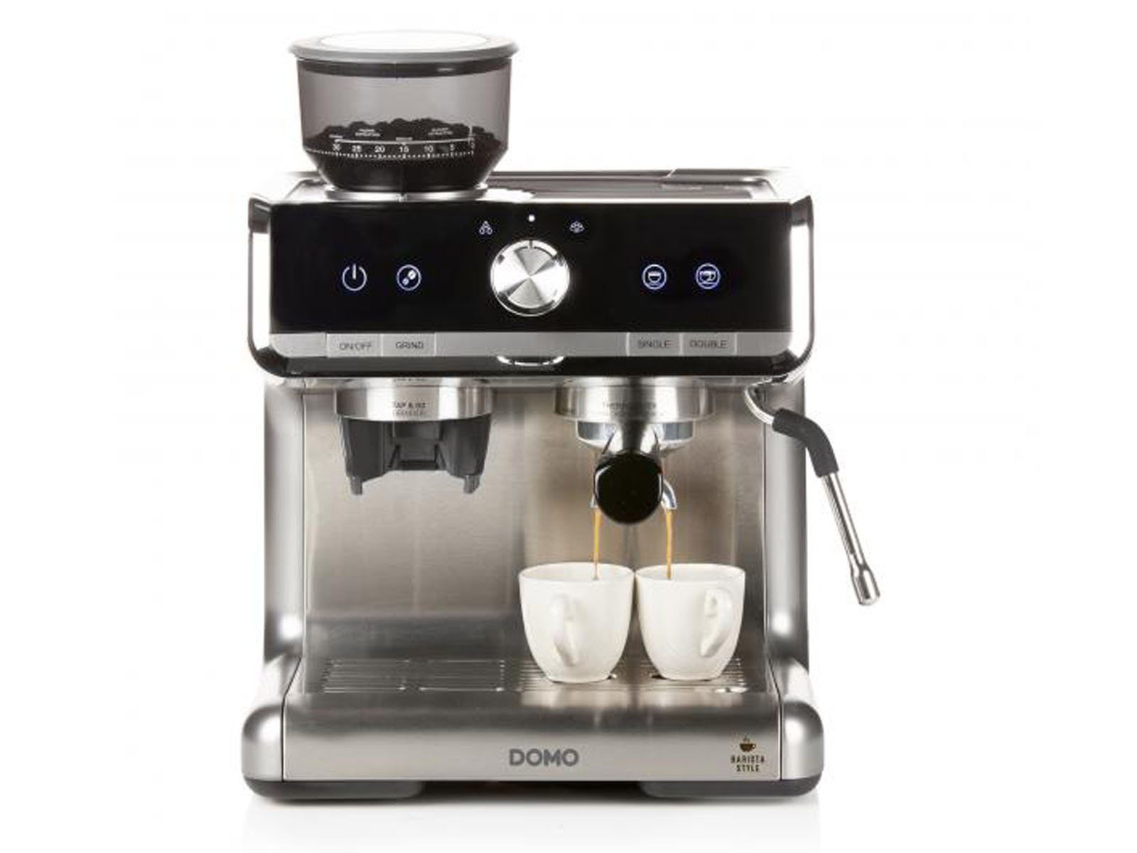 Espressomaschine Siebträger Kaffeemaschine Cappuccinomaschine Milchaufschäumer 