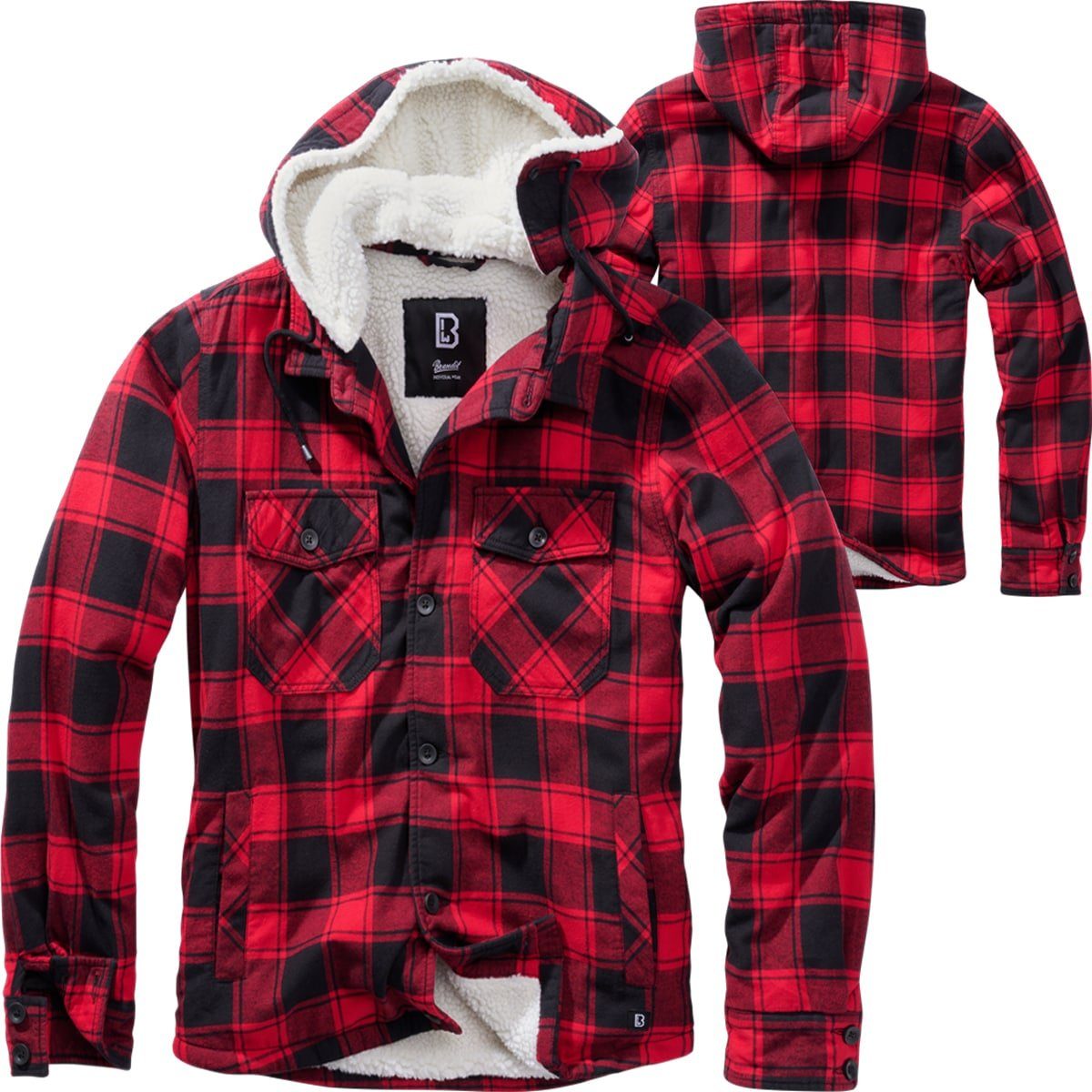 Brandit Anorak "Brandit Herren Lumberjacket Hooded", (1 St.), mit Kapuze günstig online kaufen