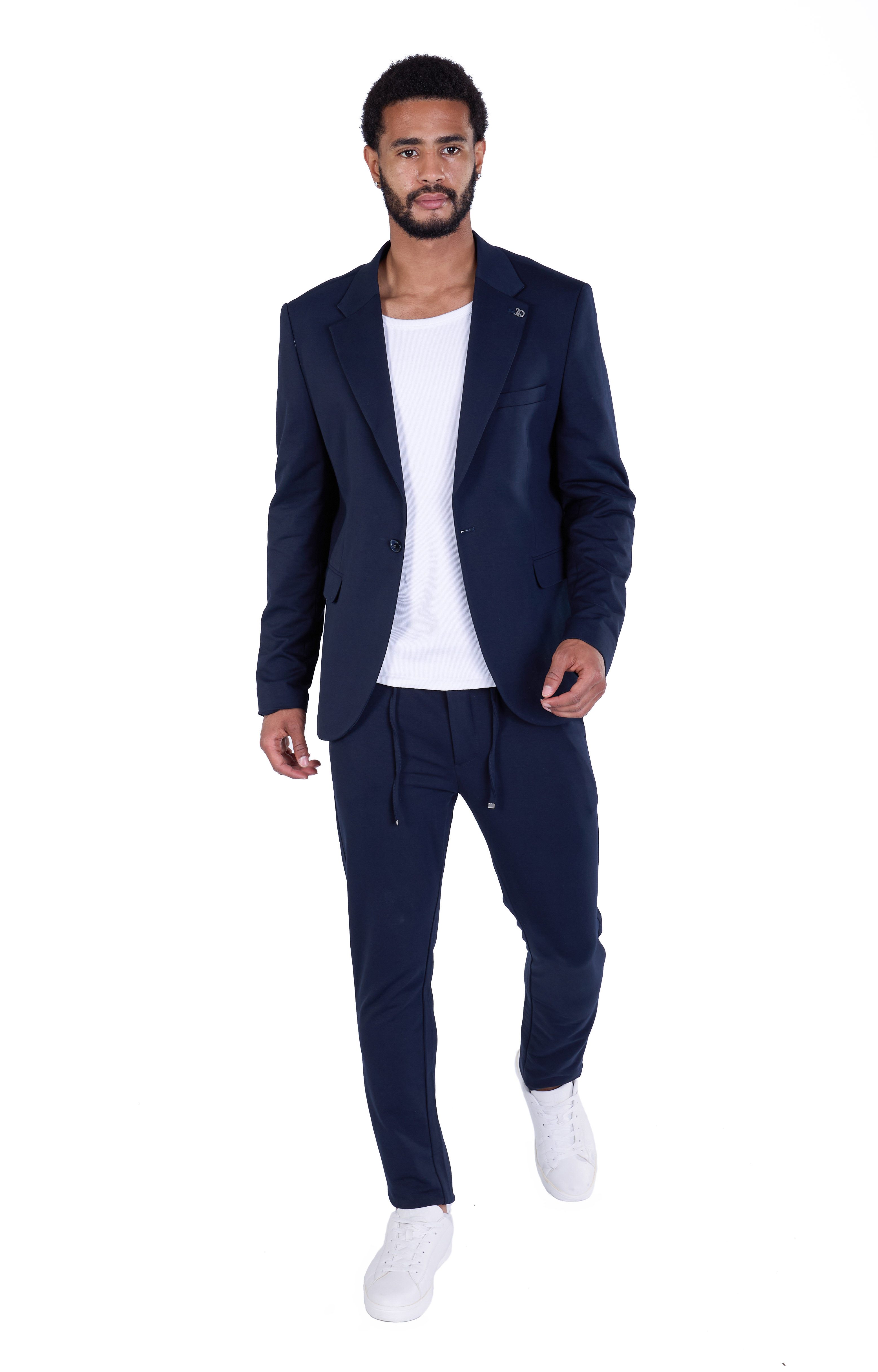 Denim Distriqt Anzug Feiner sportlicher Sommer günstig online kaufen