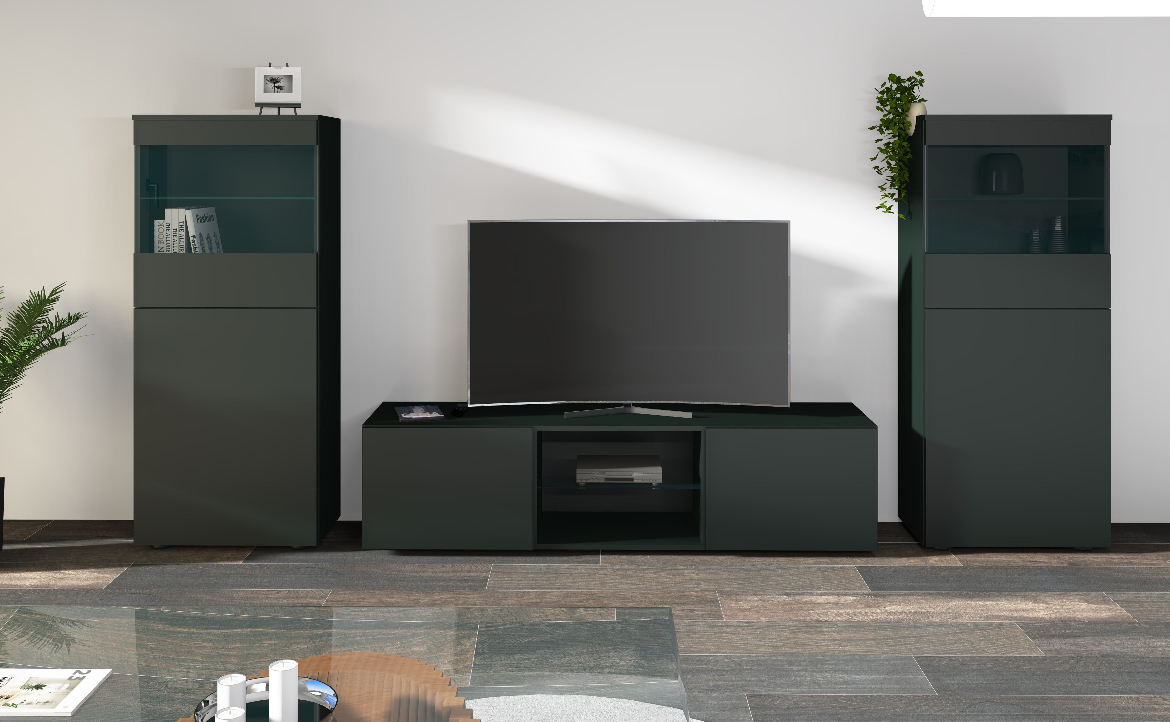 borchardt Möbel Wohnwand Scala, 3-tlg. günstig online kaufen