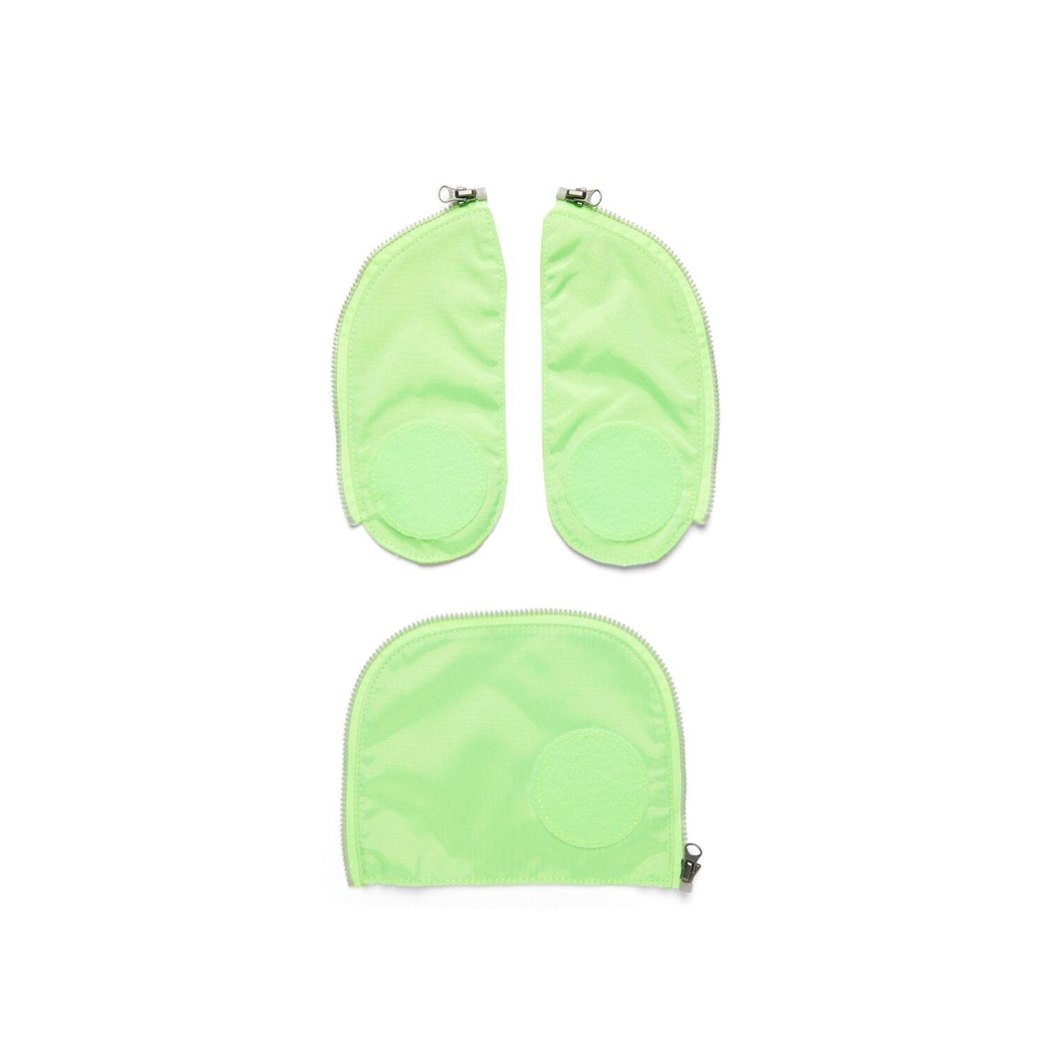 ergobag Federmäppchen Fluo LED Seitentaschen Set-Zip