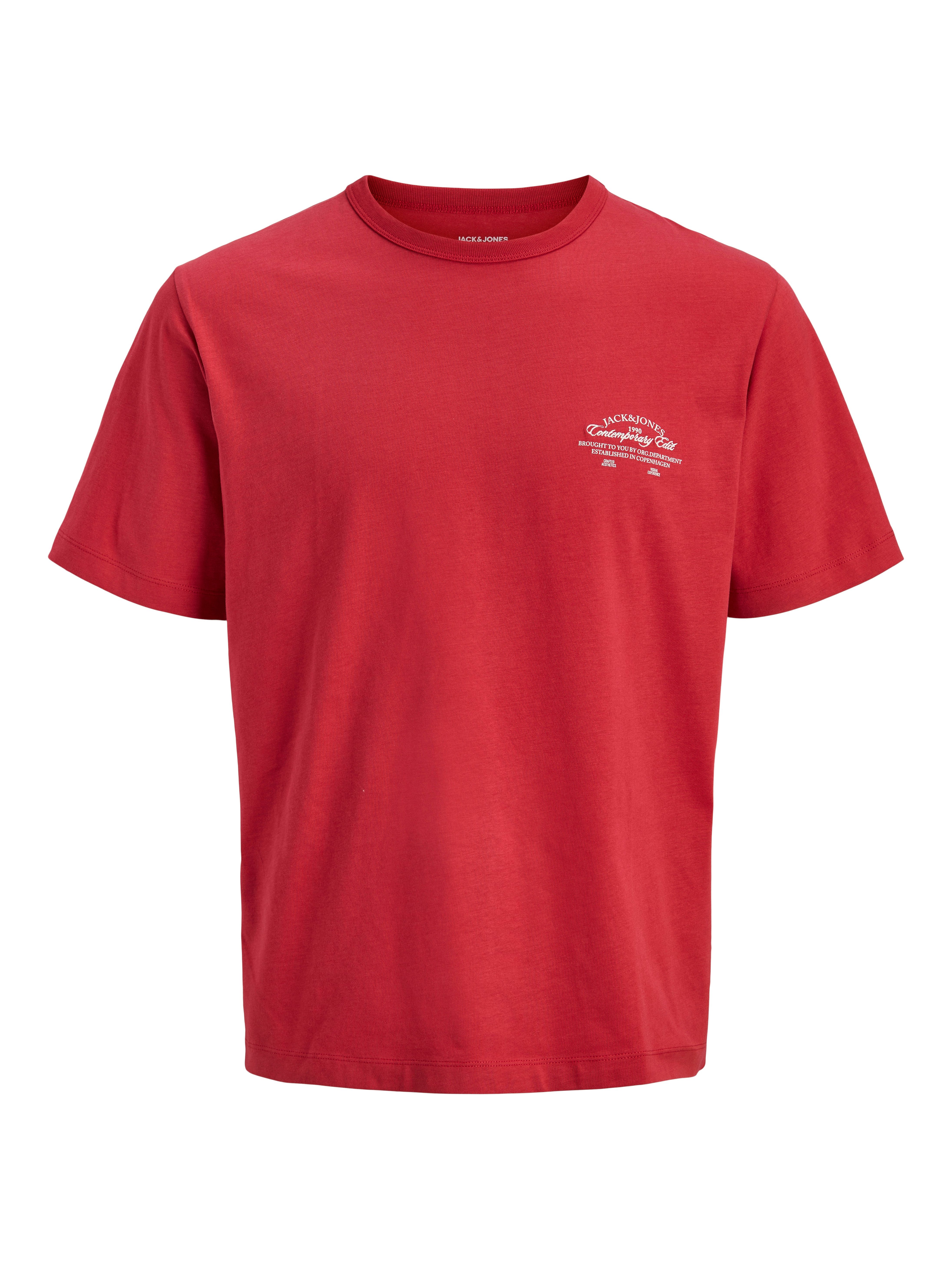 Jack & Jones T-Shirt JORNANTUCKET SCRIPT CHEST TEE CN