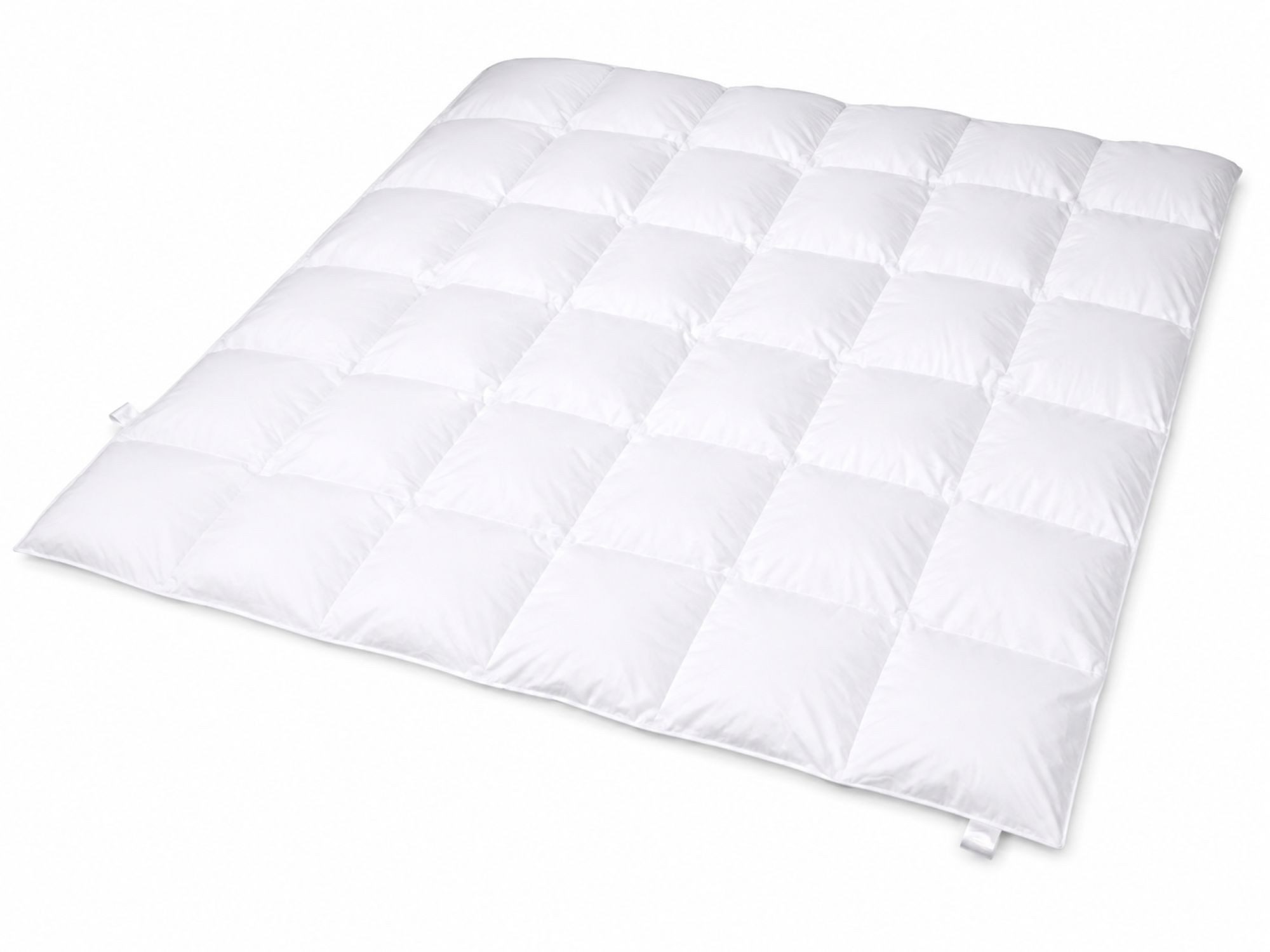 Betten Hofmann Gänsedaunenbettdecke Betten Hofmann White Sibiria Schneegänseflaum Daunendecke 6x7 200x220, Füllung: 100% Gänsedaunen, Bezug: 100% Baumwolle, leichte, warme Ganzjahresdecke, hergestellt in Deutschland