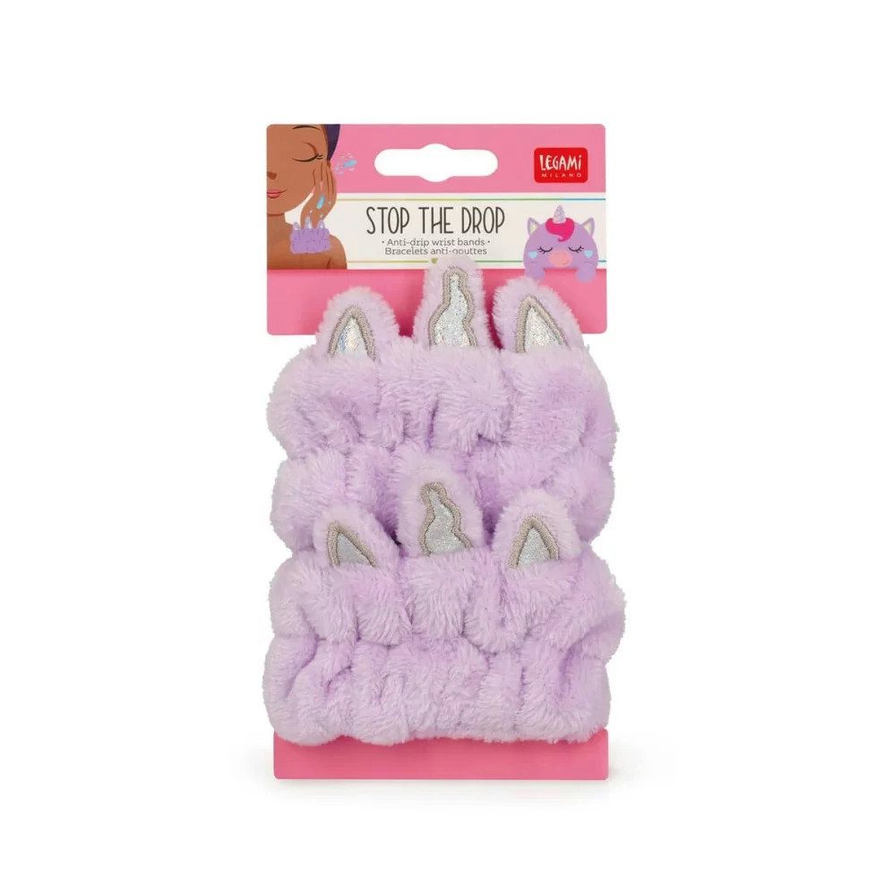 Legami Spiel LEGAMI Stop the Drop Hautpflege-Manschetten Unicorn