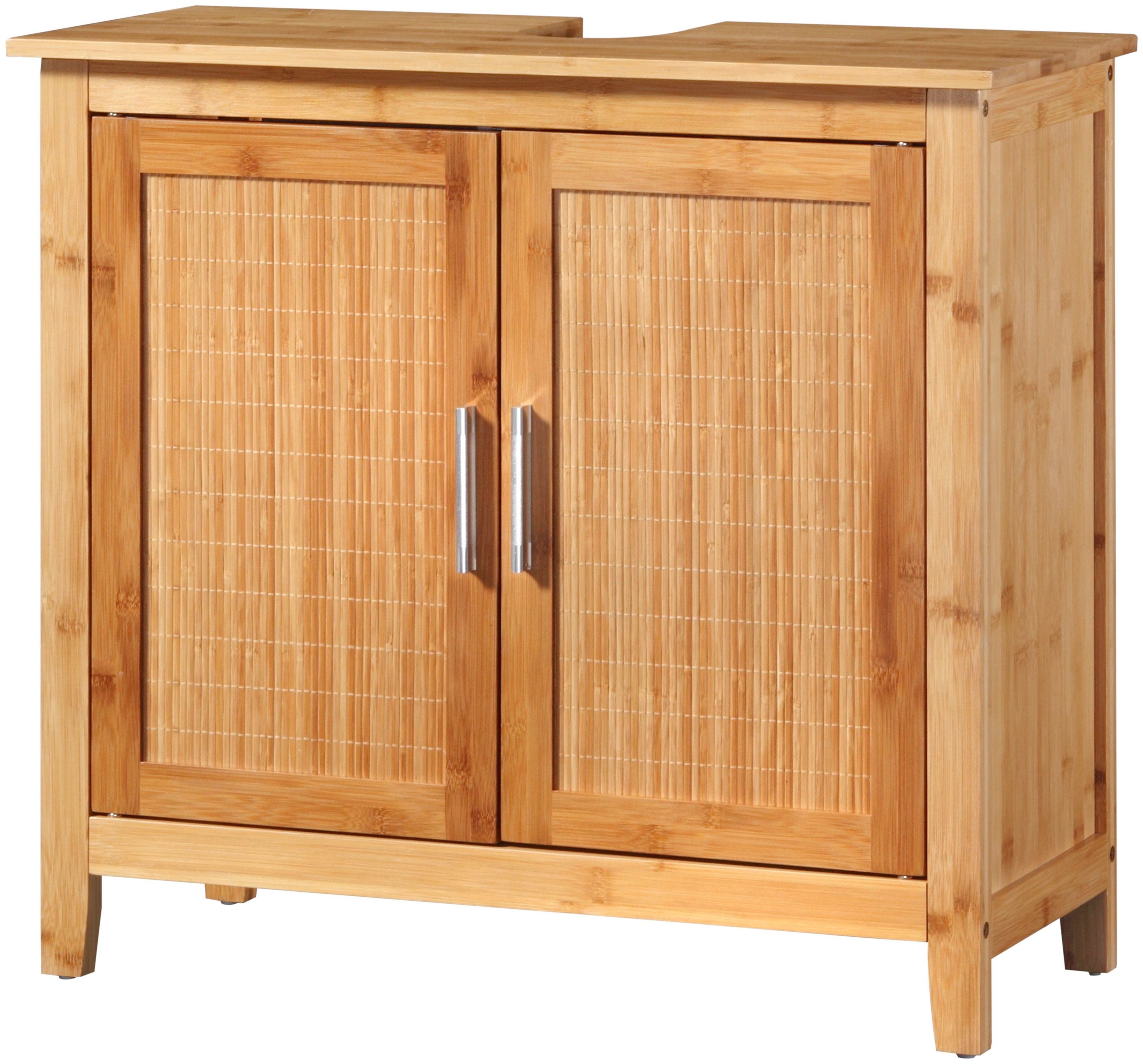 WELLTIME Waschbeckenunterschrank »Bambus New«, 67 cm breit online