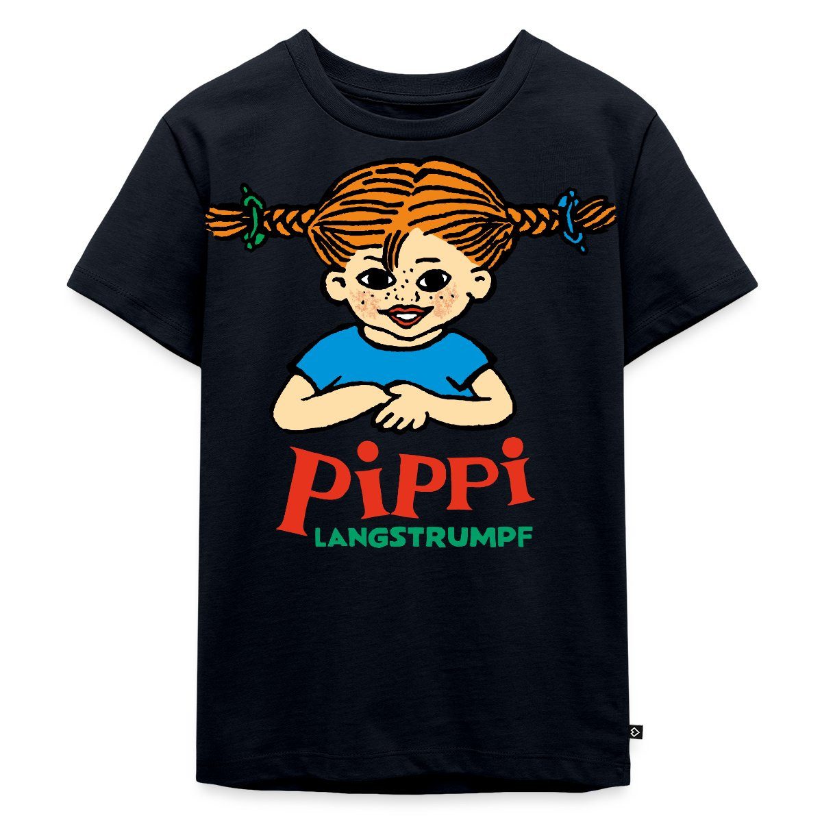 T-Shirt Pippi Langstrumpf Logo Kinder Premium T-Shirt