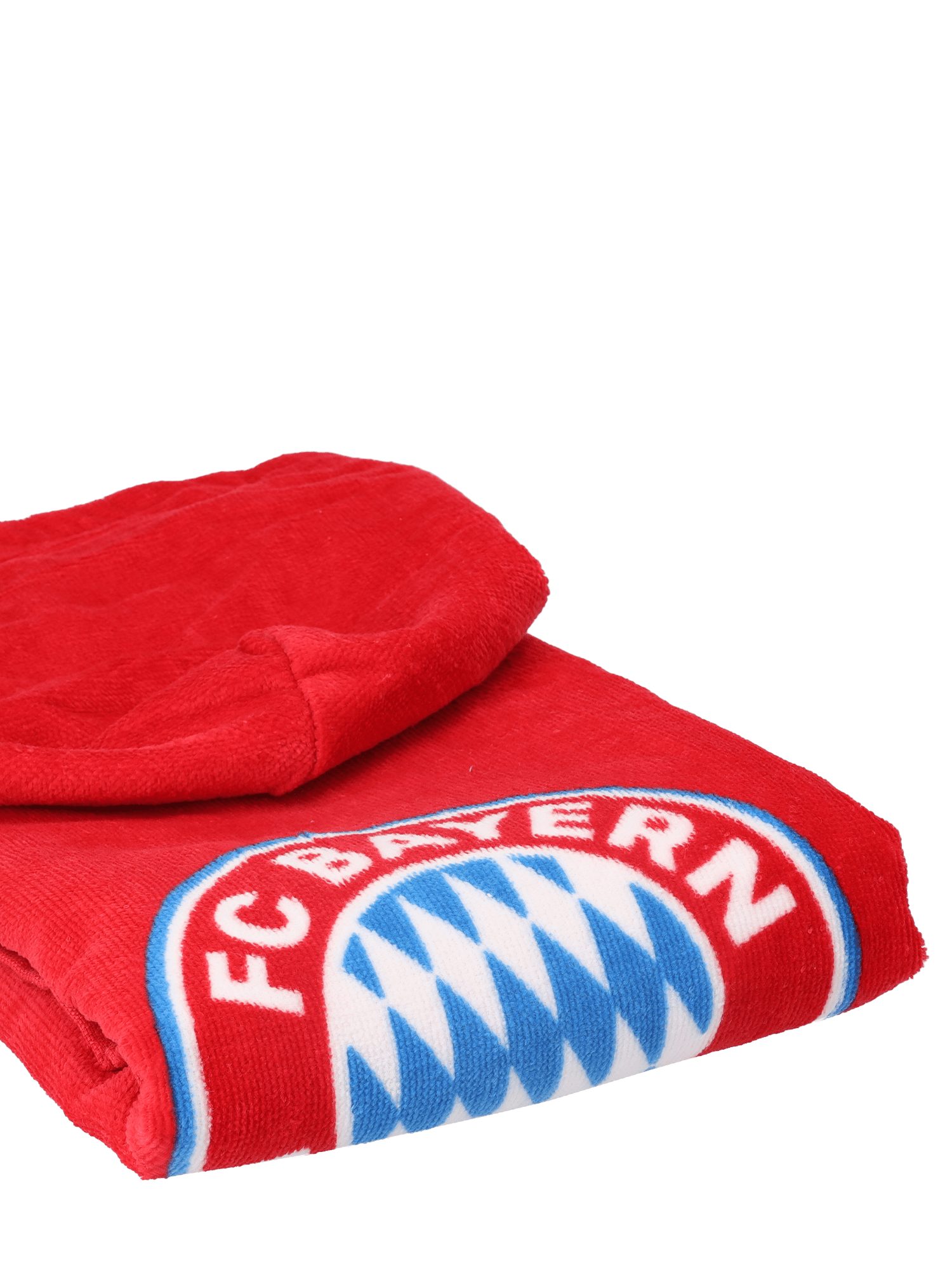 FC Bayern München Badetuch FC Bayern München I Badeponcho I Kinder I Rot, Baumwolle