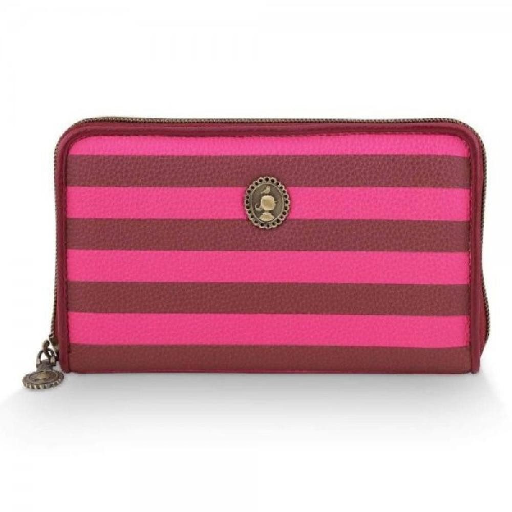 PiP Studio Handtasche Geldbörse Portemonnaie Willow Wallet Stripe Pink