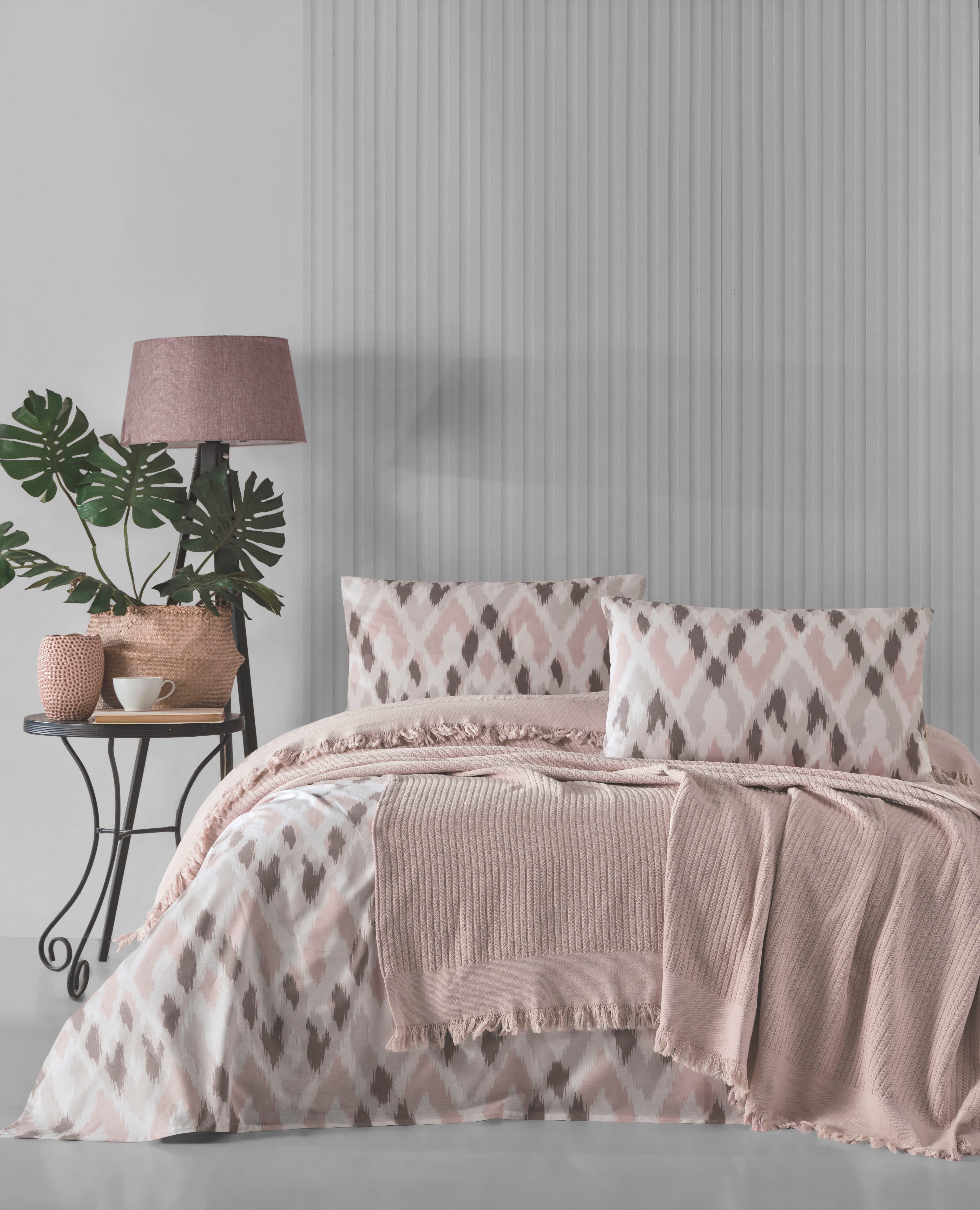 CLASS HOME COLLECTION Tagesdecke Geflochtene Baumwoll-Tagesdecke günstig online kaufen