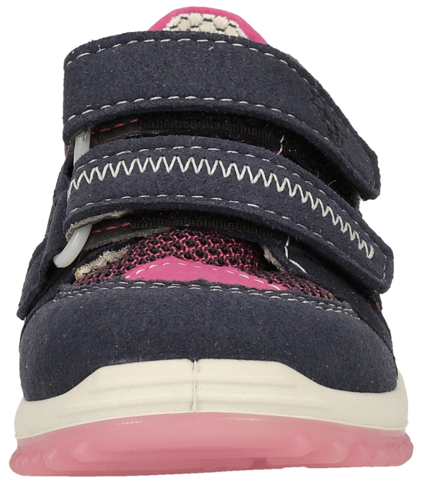 Sneaker Pink Lederimitat/Textil Sneaker Blau Pepino