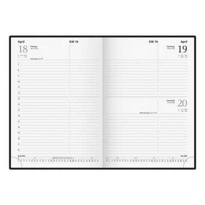 GLOCKEN Buchkalender, für 2023, 1 Seite = 1 Tag (Sa/So = 1 Seite)