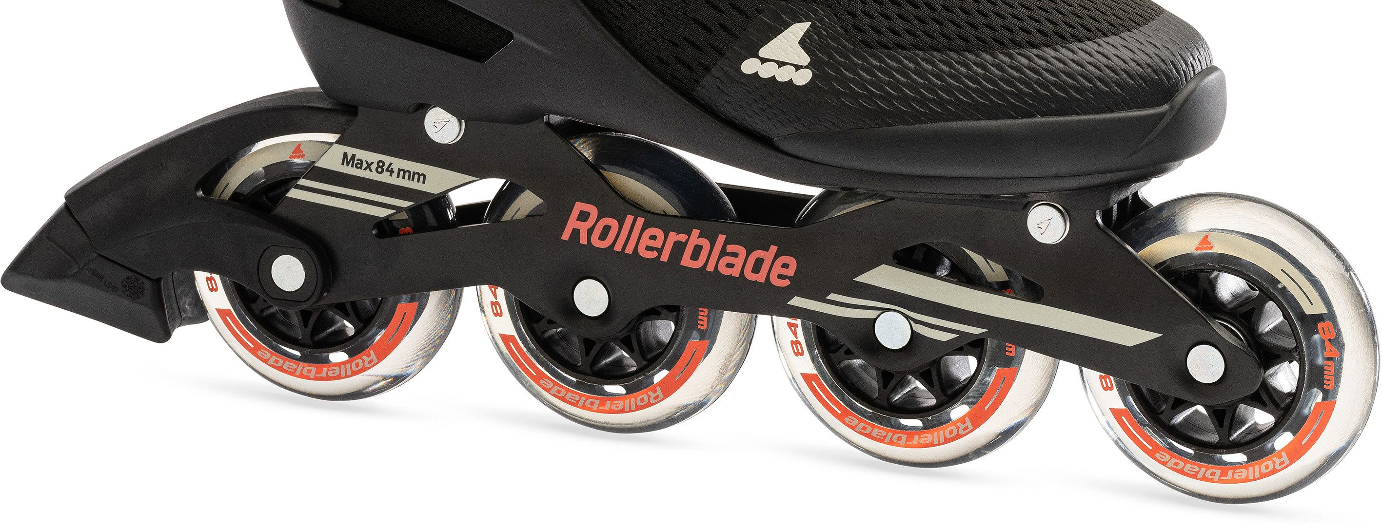 ROLLERBLADE Inlineskates ROLLERBLADE SIRIO 84 W Inline Skate black/coral