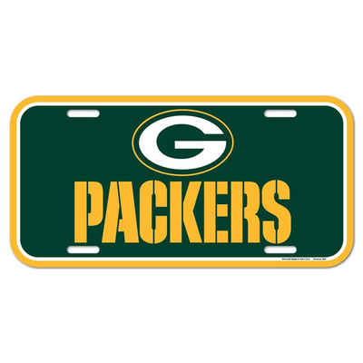 WinCraft Schmuckset NFL Kennzeichenschild Green Bay Packers