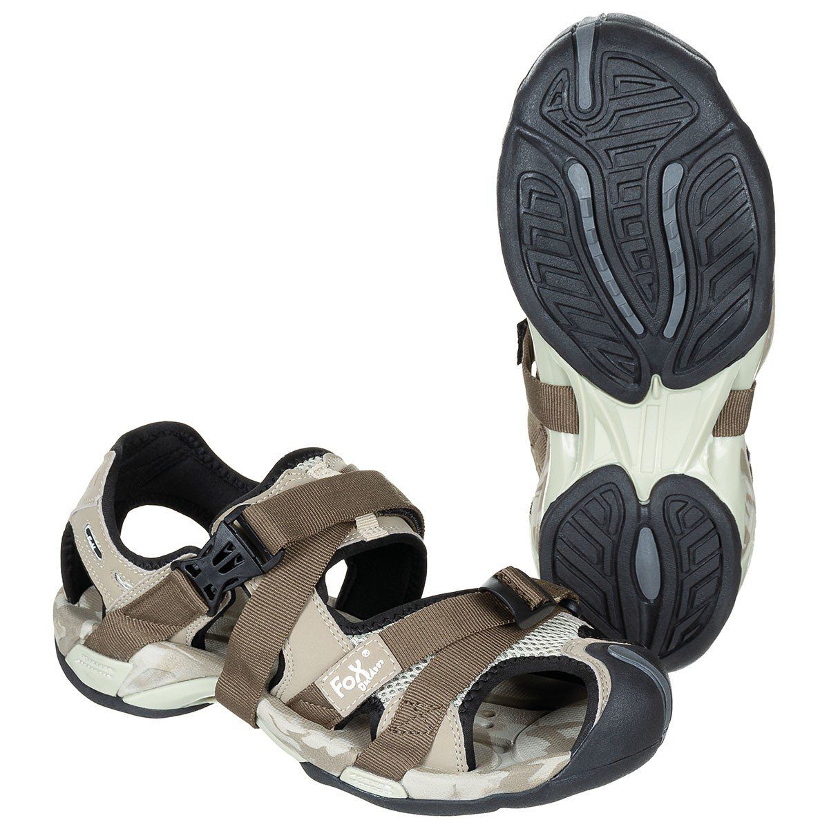 FoxOutdoor Trekking-Sandalen mit Klickverschluss desert 42 Outdoorschuh