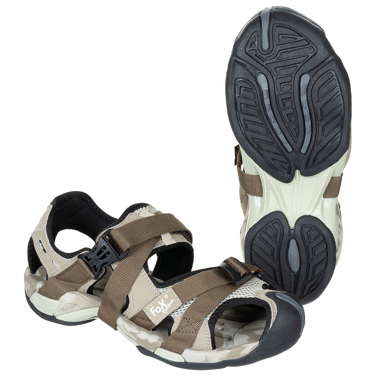 FoxOutdoor Trekking-Sandalen mit Klickverschluss desert Outdoorschuh günstig online kaufen