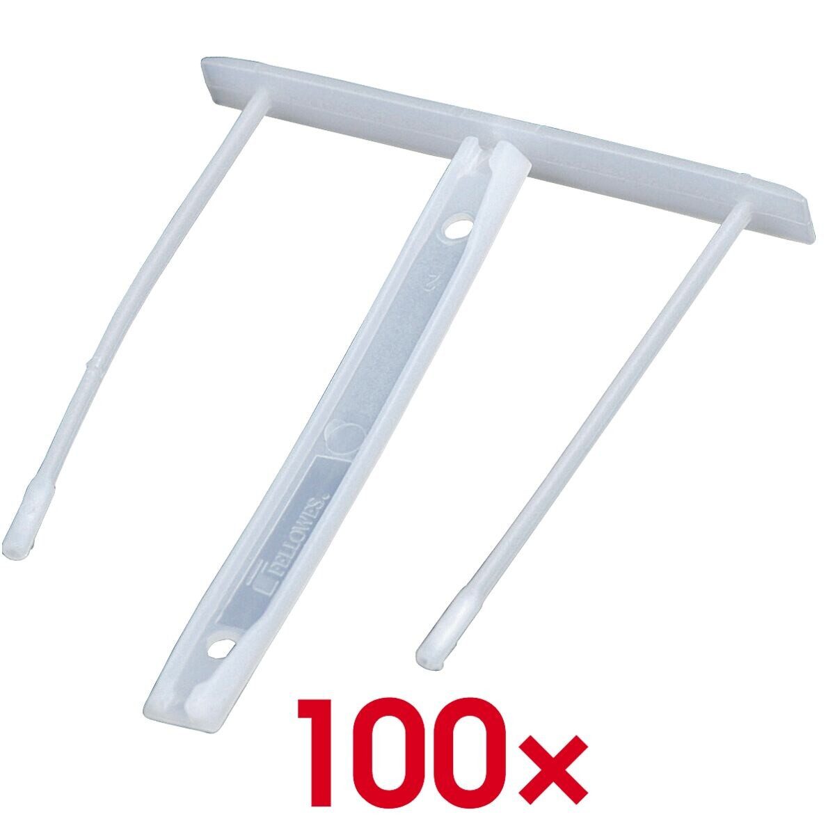 FELLOWES Abheftstreifen Bankers Box® Archivclip, mit Deckschiene