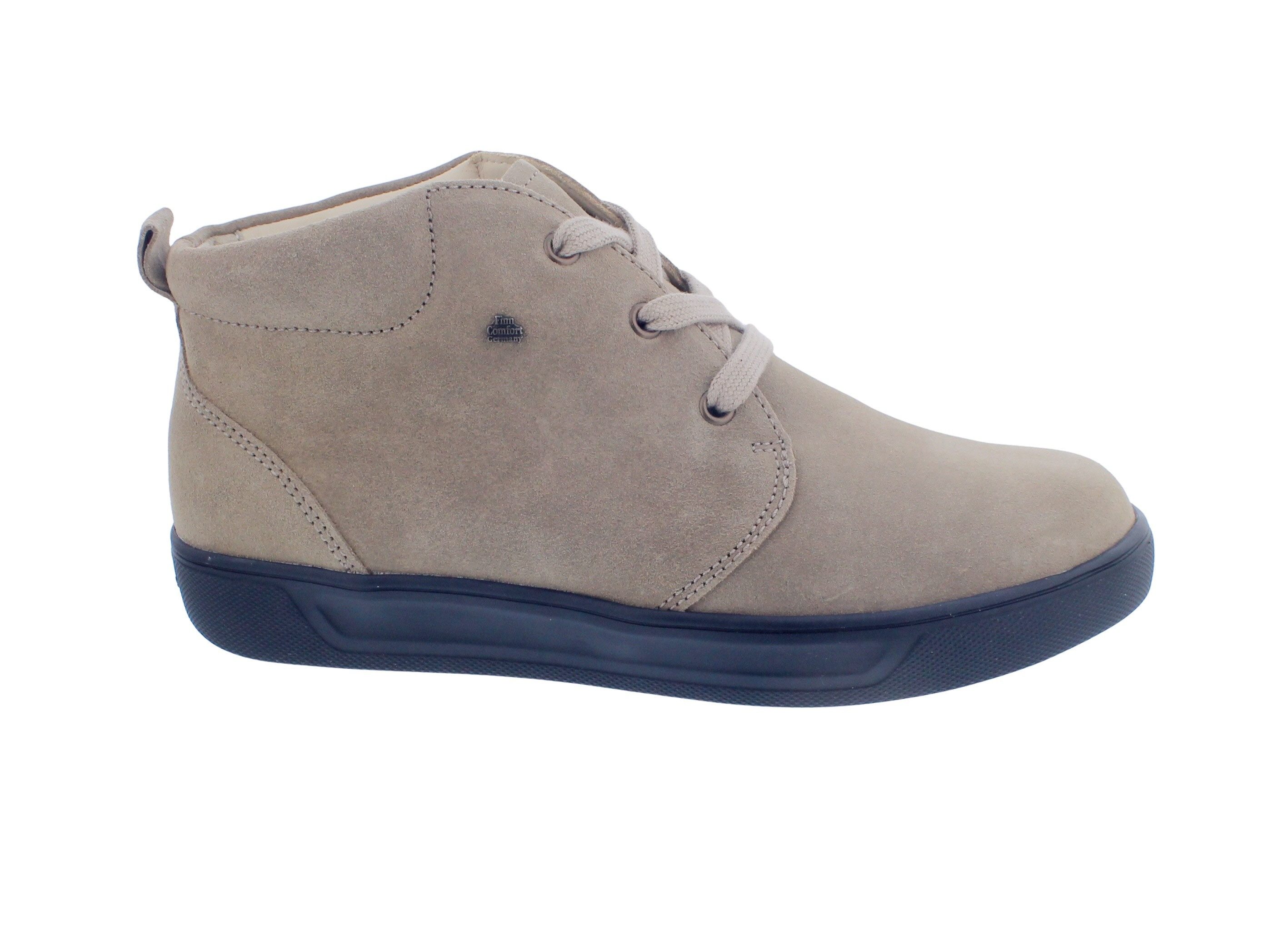 Finn Comfort Finn Comfort Mantua Kurzstiefel 2792-735081, Soft - Nubukleder, Taupe, Schnürstiefel