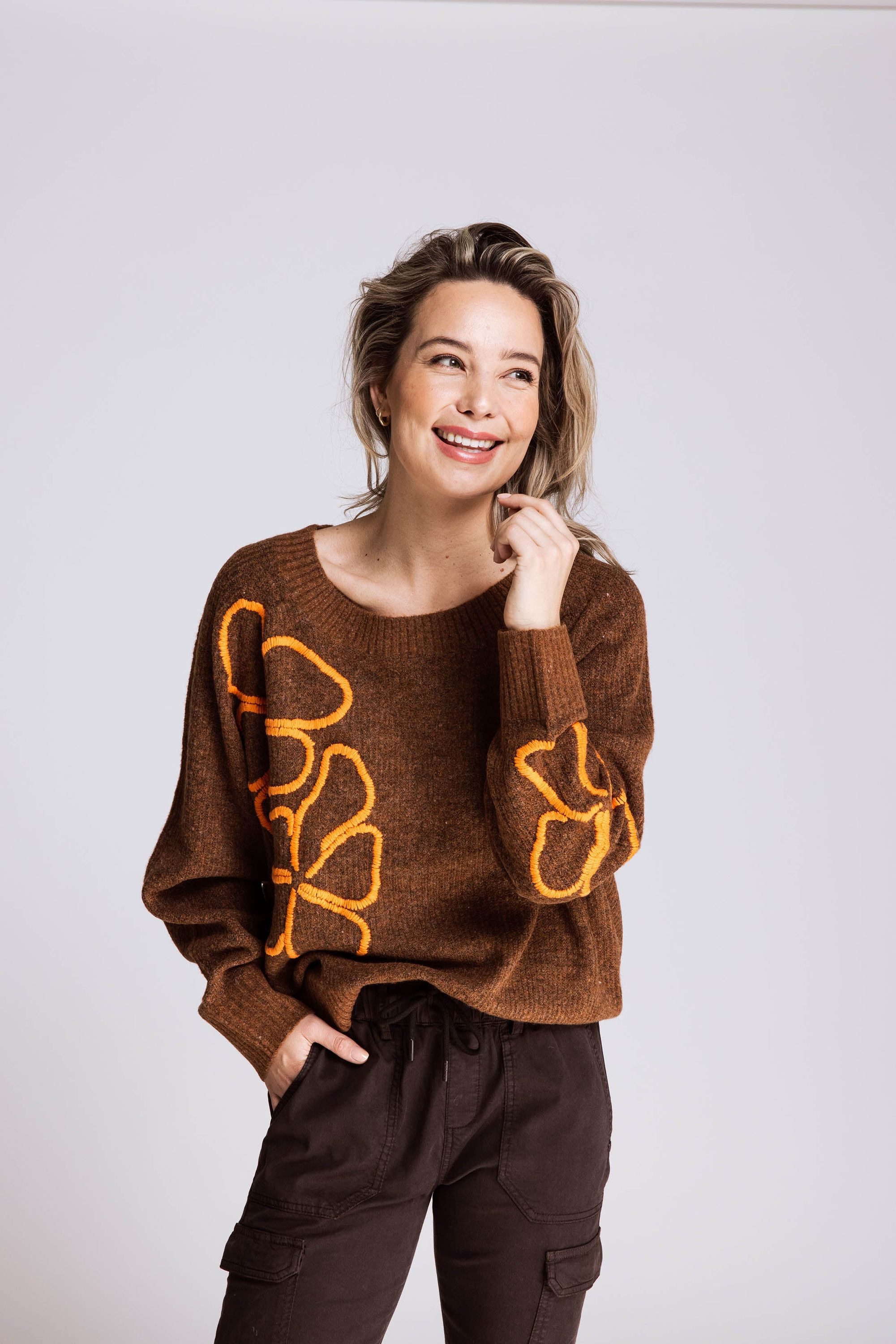 Zhrill Sweatshirt ZHLUANA FLOWER (0-tlg) günstig online kaufen