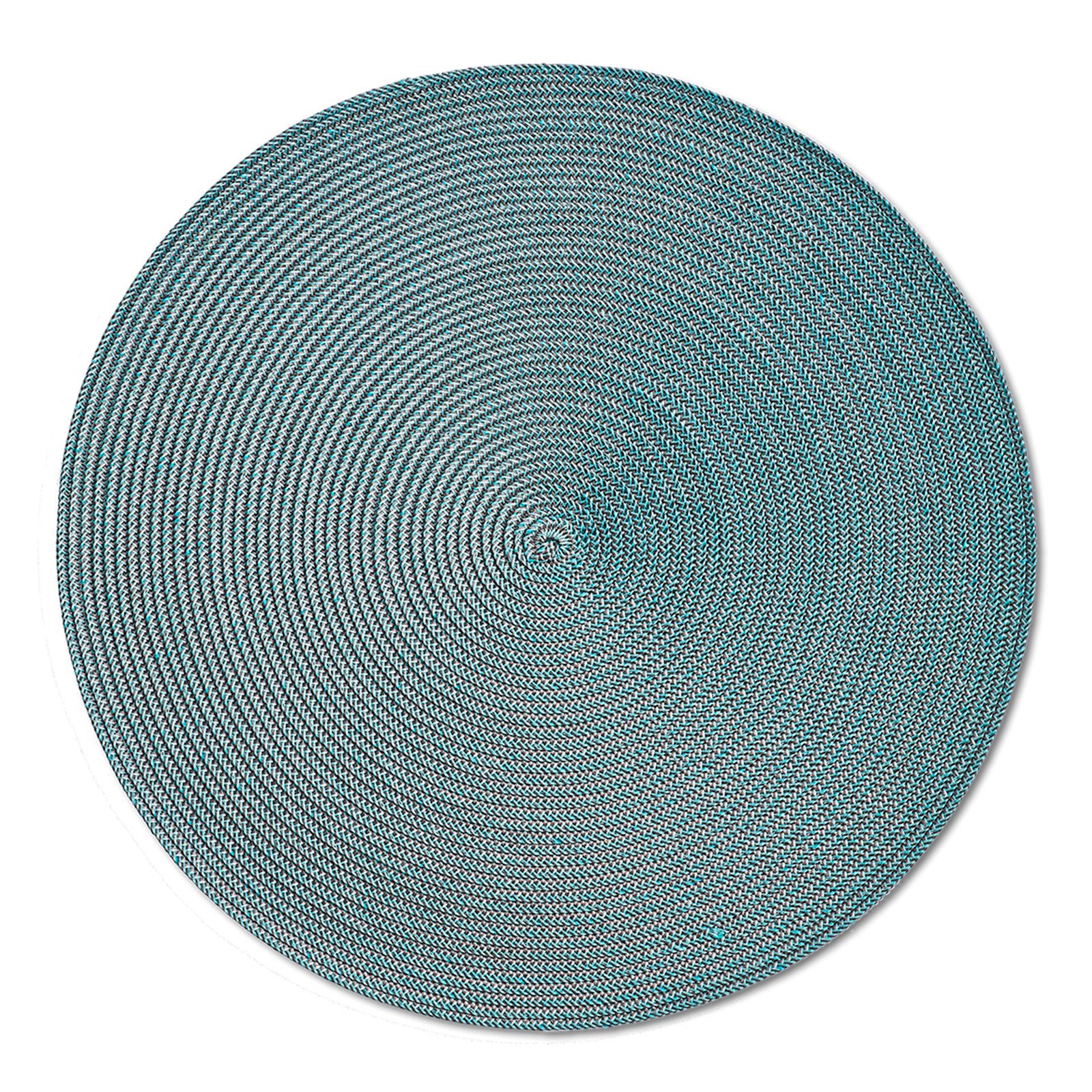 Zeller Present Platzset Platzmatte 1 Stück Rund, (Stück, 1-St., 1 Platzmatte), Platzdecke Platzdeckchen