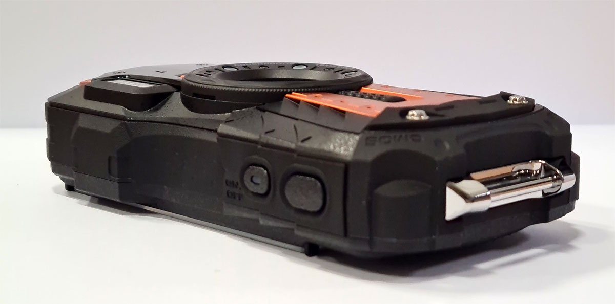 Ricoh WG-70 orange Digitalkamera Kompaktkamera