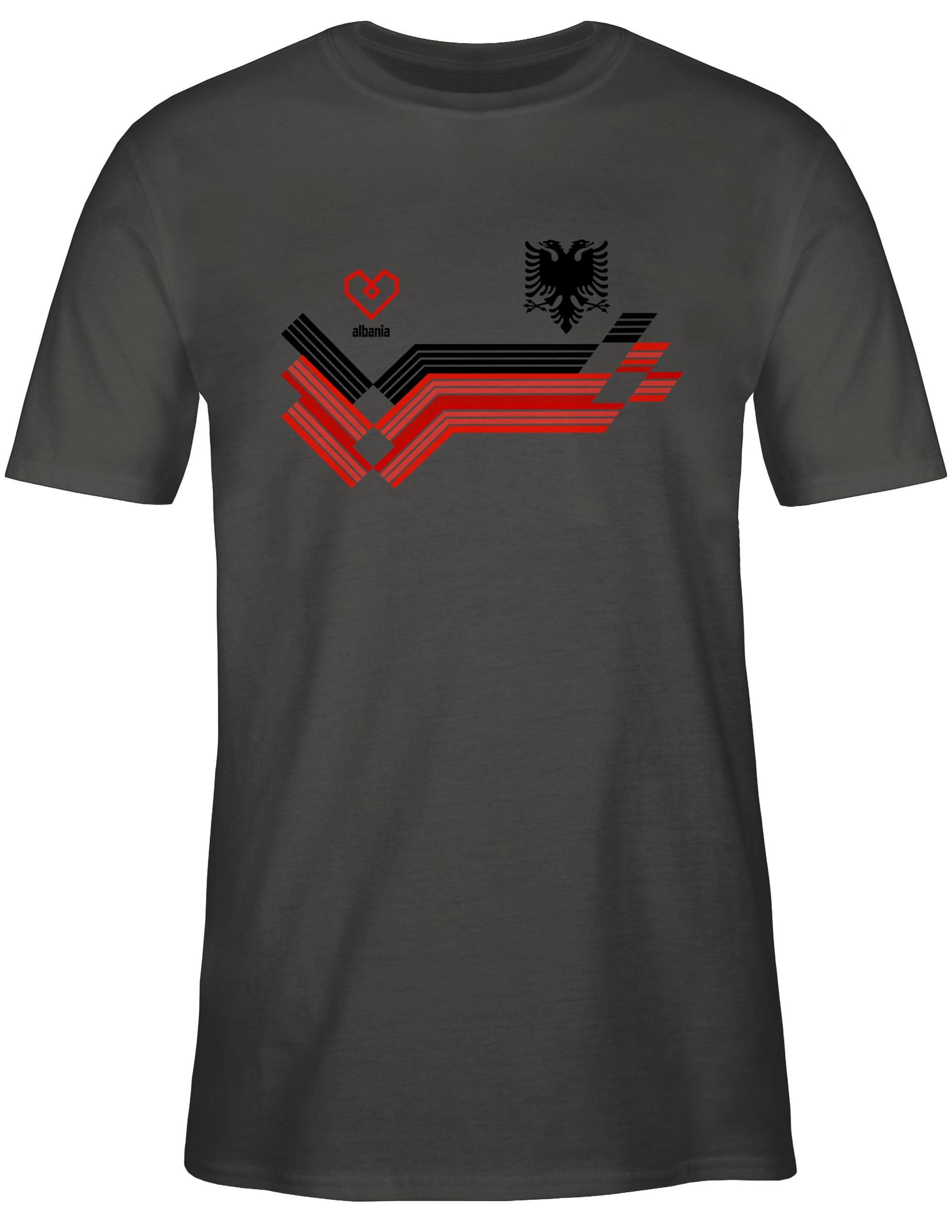 Shirtracer T-Shirt Albania Fanartikel EM, Albanien Wappen 2026 Fussball WM Fanartikel
