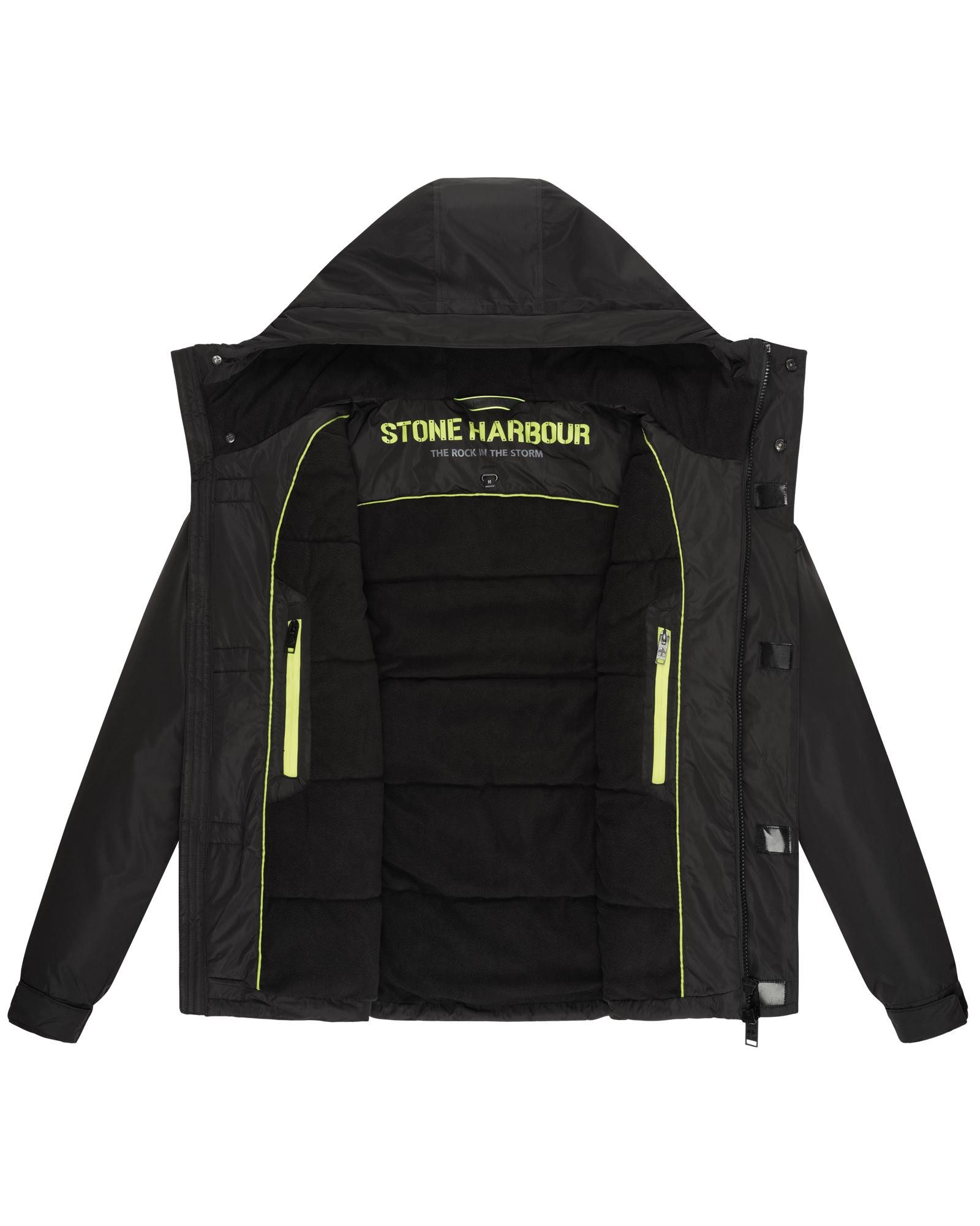 Stone Harbour Winterjacke Yorchii XX Herren Outdoorjacke mit Fleece-Innenfutter