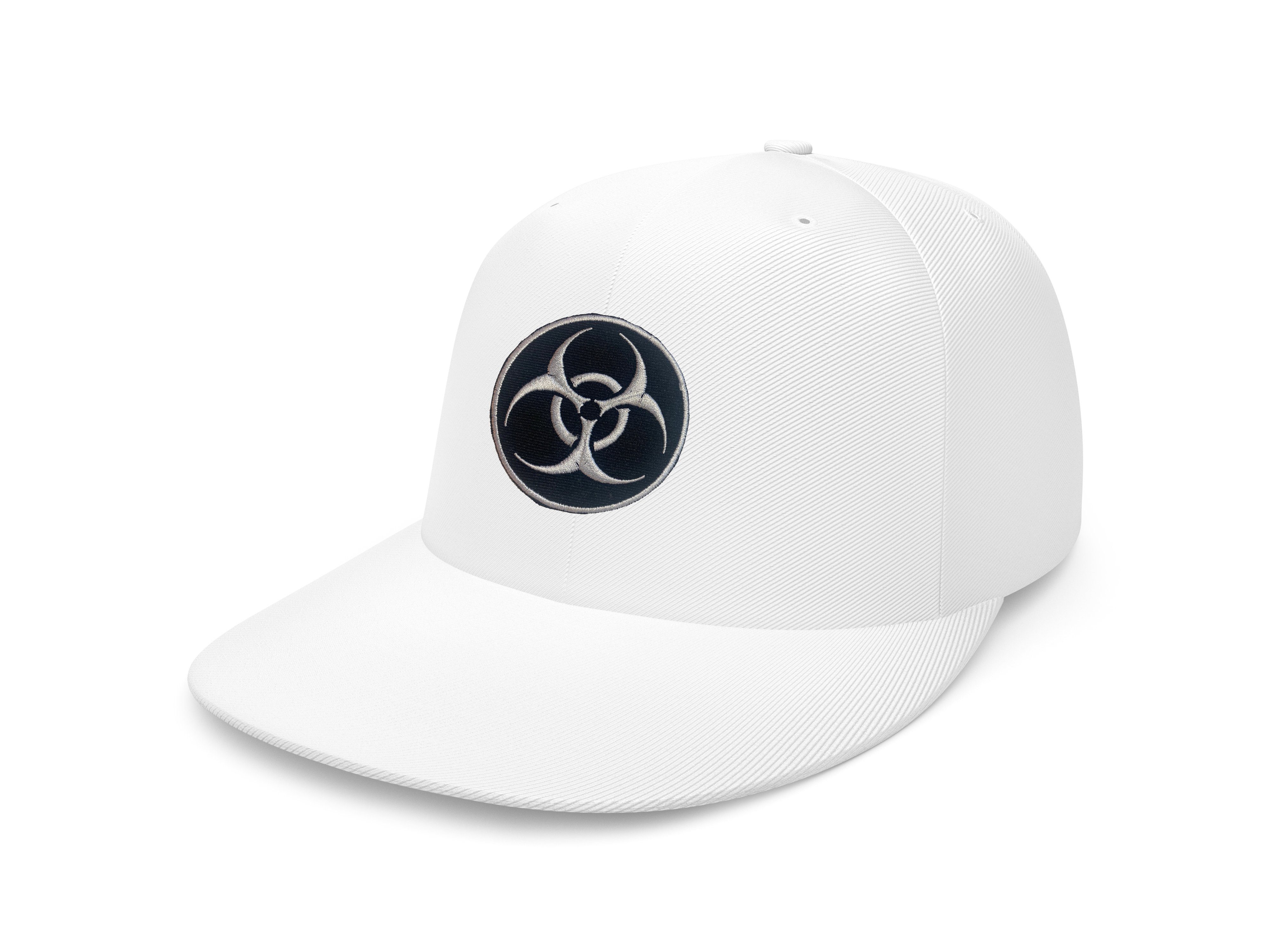 Blondie & Brownie Snapback Cap Unisex Erwachsene Biohazard Gefahrengut Giftig Apokalypse Stick One Size