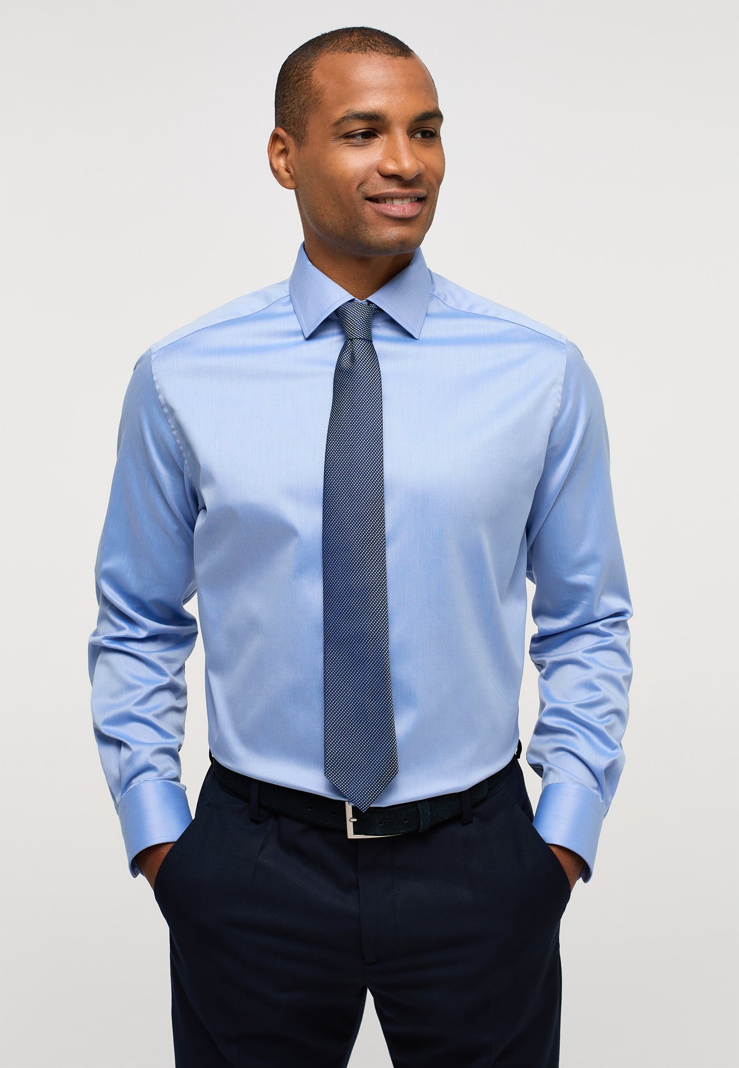 Eterna Langarmhemd MODERN FIT NON IRON günstig online kaufen