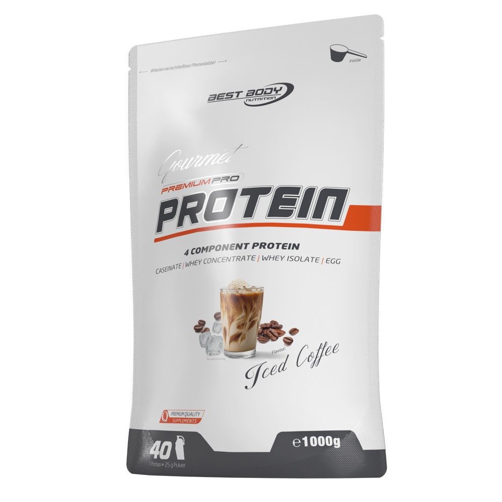Best Body Nutrition Gourmet Premium Pro Protein - 1000 g Zipp-Beutel Pulver, 1000 g