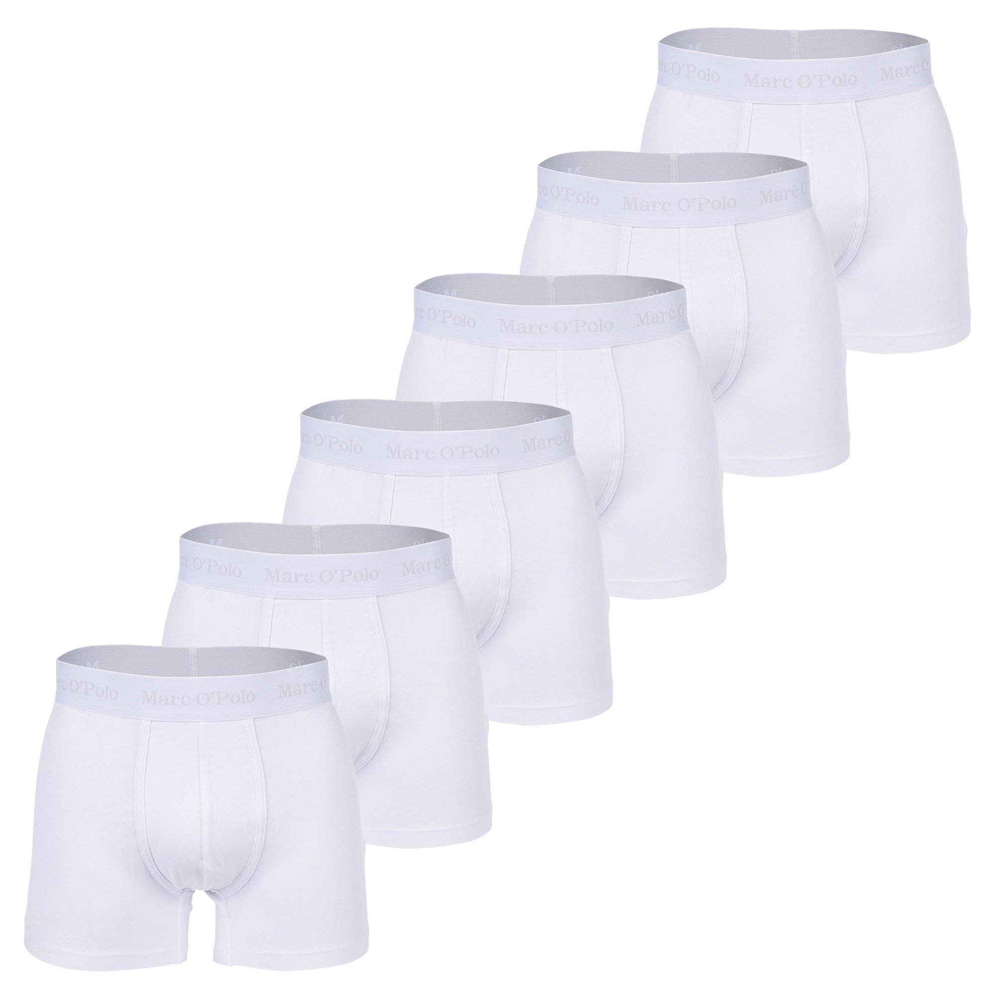 Marc O'Polo Boxer Herren Boxershort 6er Pack Baumwolle 6-PACK BOXER (Packung, 6er Pack)