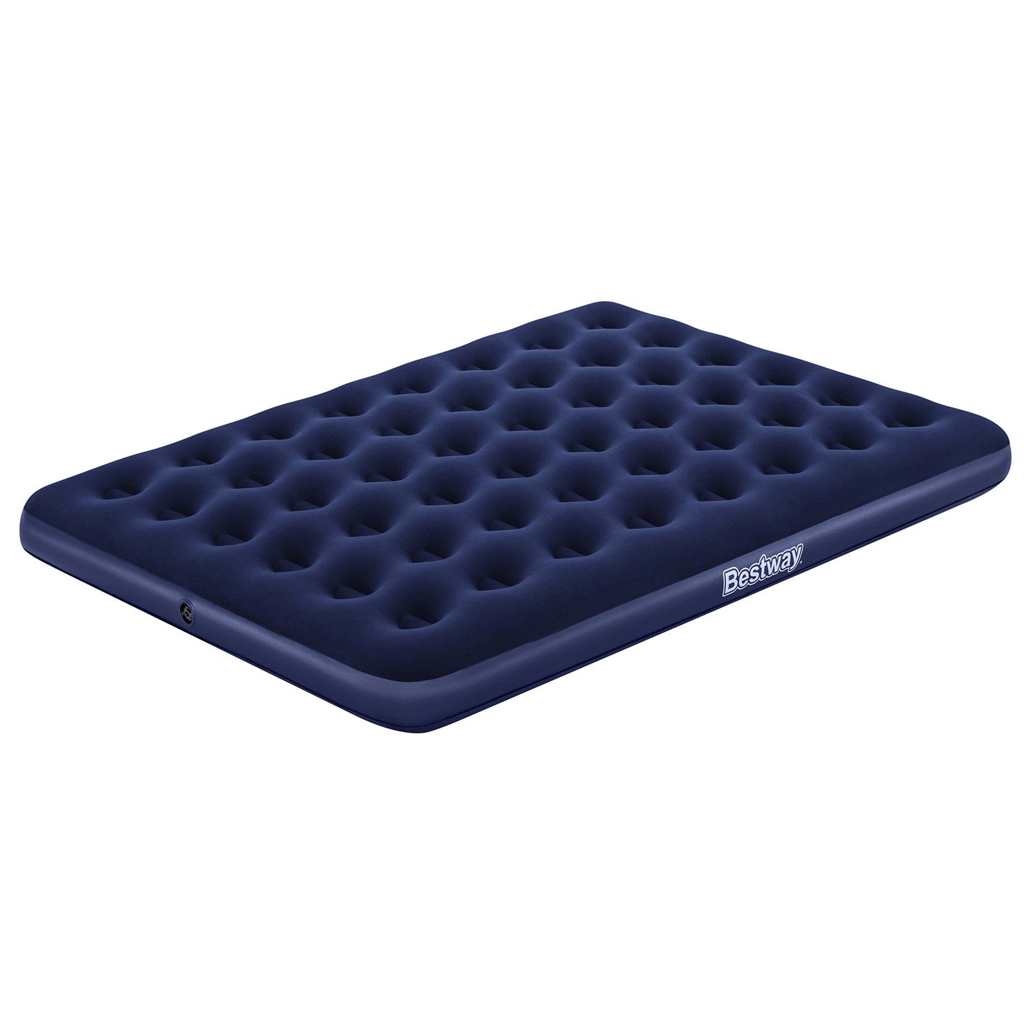 Bestway Luftbett 203 x 152 x 22 cm, (Packung, 1-tlg., Für 2 Personen), Ideal für den Innen- und Außengebrauch