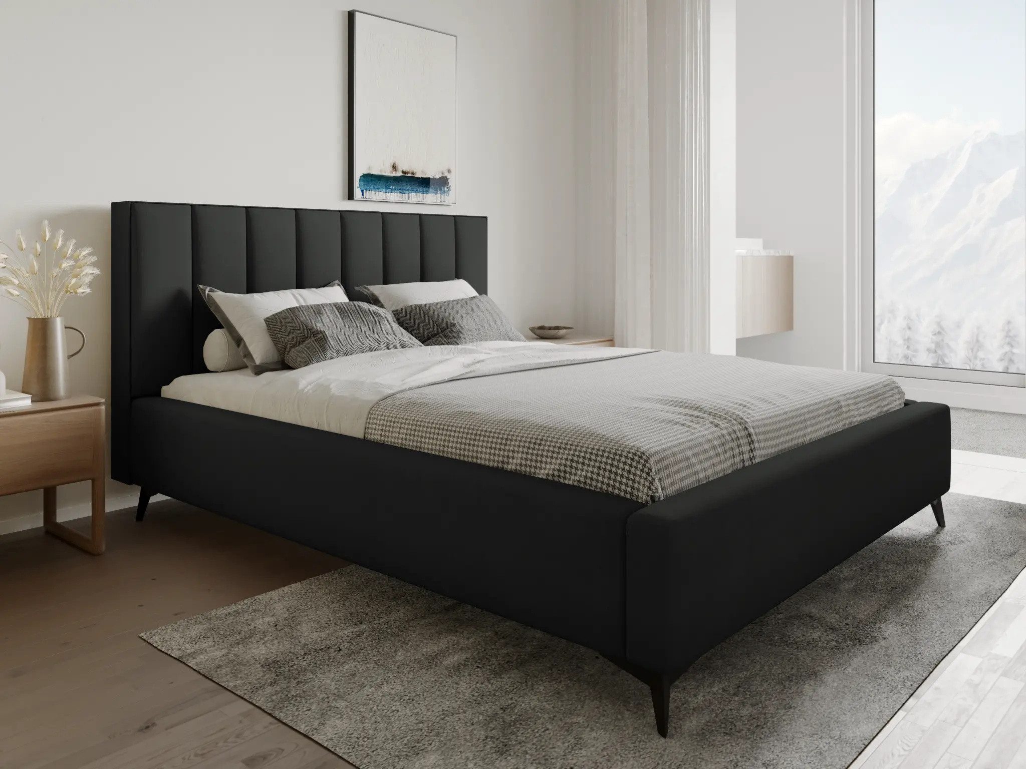 Parllo Polsterbett Samtstoff mit Stauraum Hubfunktion Bettkasten Metallrahmen gepolstert (Boxbett ohne Matratze in vielen Farben, 1-tlg., 120x200 140x200 160x200 180x200 200x200cm), Doppelbett Kopfteil Velours modern