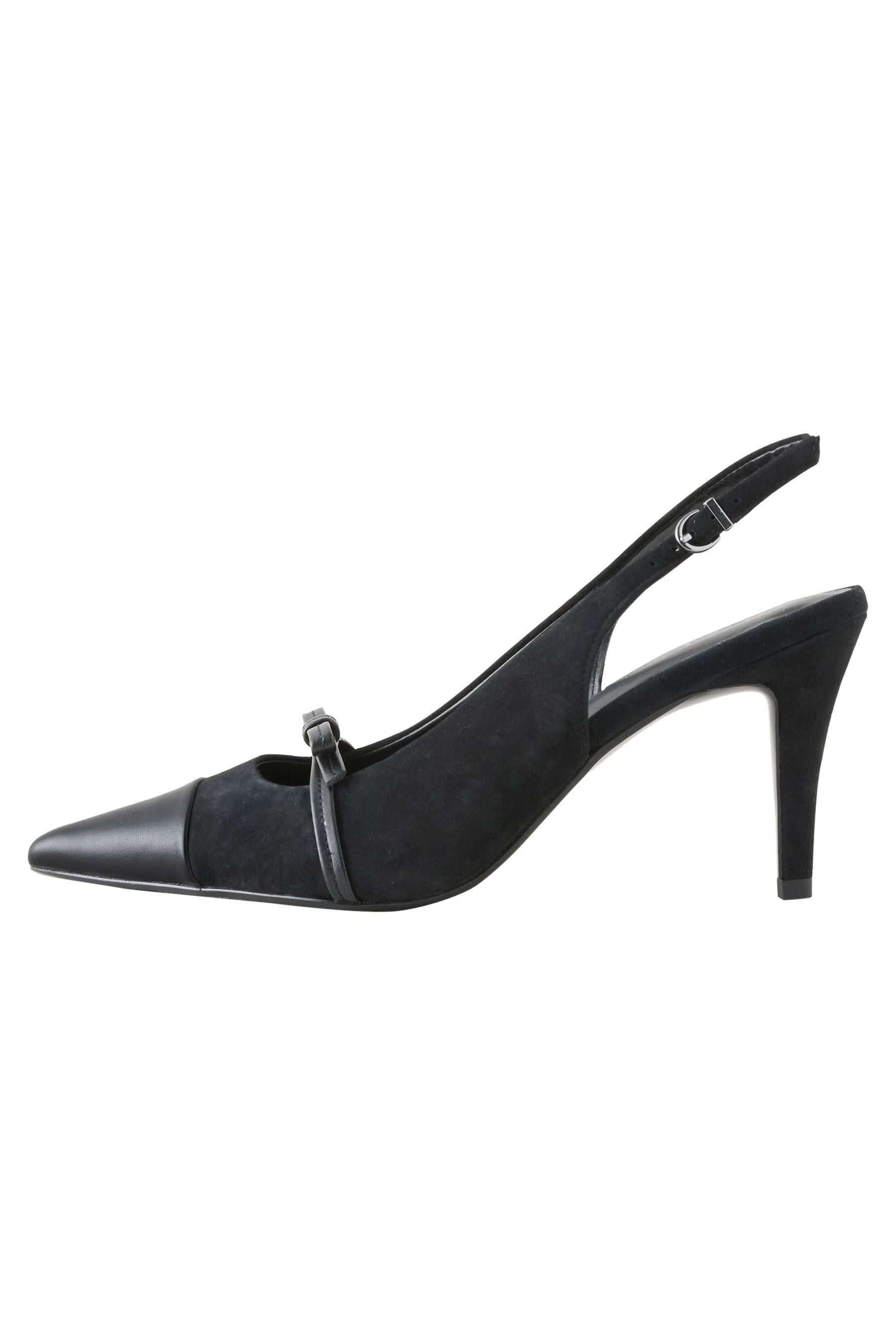 Next Forever Comfort® Slingbacks aus Leder mit Absatz Slingsandale (1-tlg)