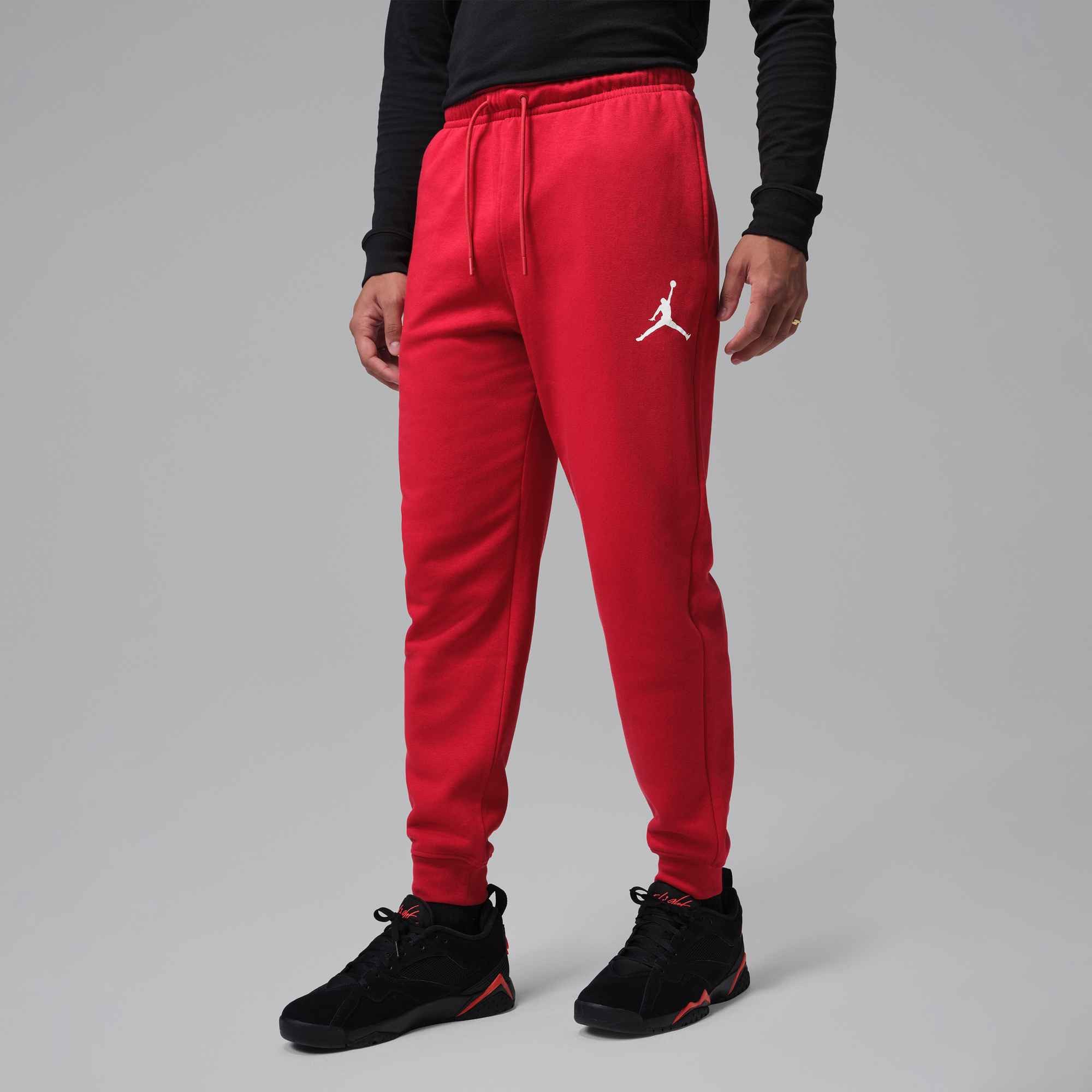 Jordan Trainingshose M J JUMPMAN FLC PANT 2 aus leichtem Fleece, mit weicher Innenseite, atmungsaktiv