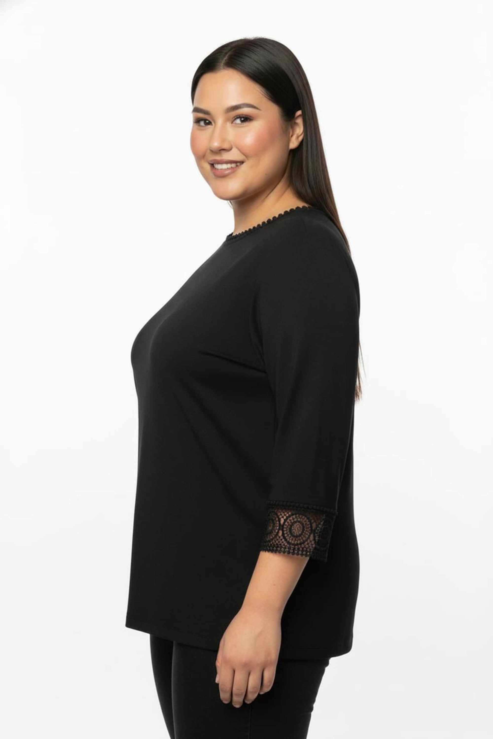 creation L T-Shirt Lyocell-Shirt 3/4-Arm