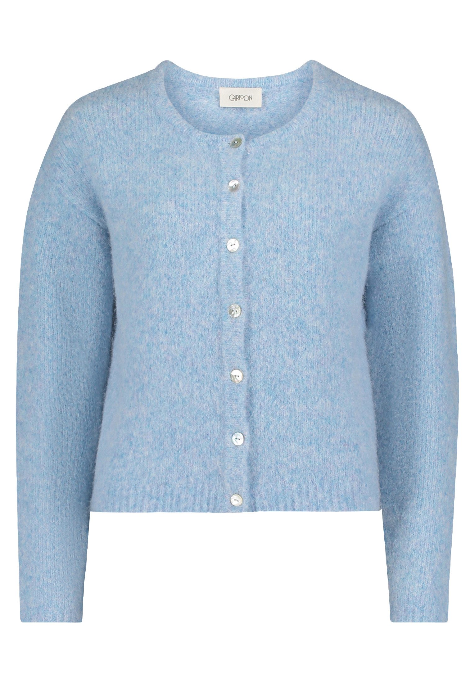 Cartoon Kurzweste Strick-Cardigan günstig online kaufen