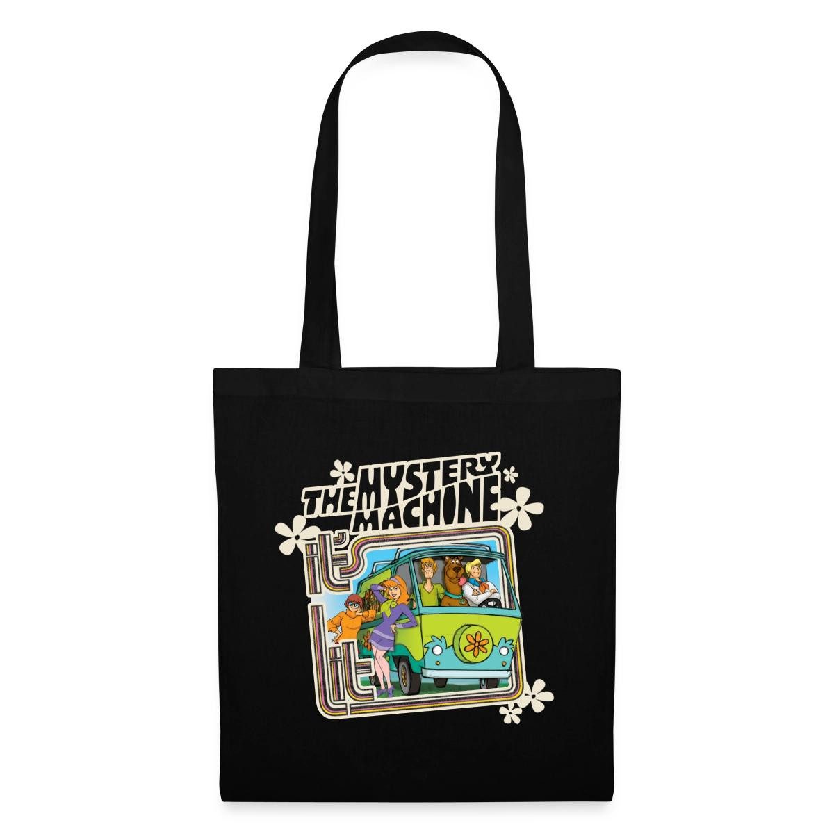 Spreadshirt Henkeltasche Scooby-Doo The Mystery Machine Groovy Gang Stoffbeutel (1-tlg)