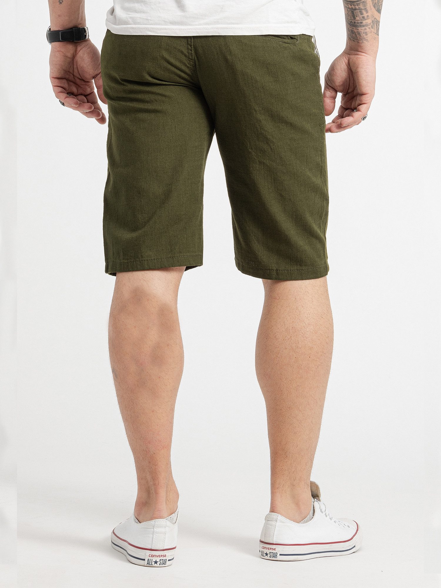 Rock Creek Bermudas Herren Shorts Leinen günstig online kaufen