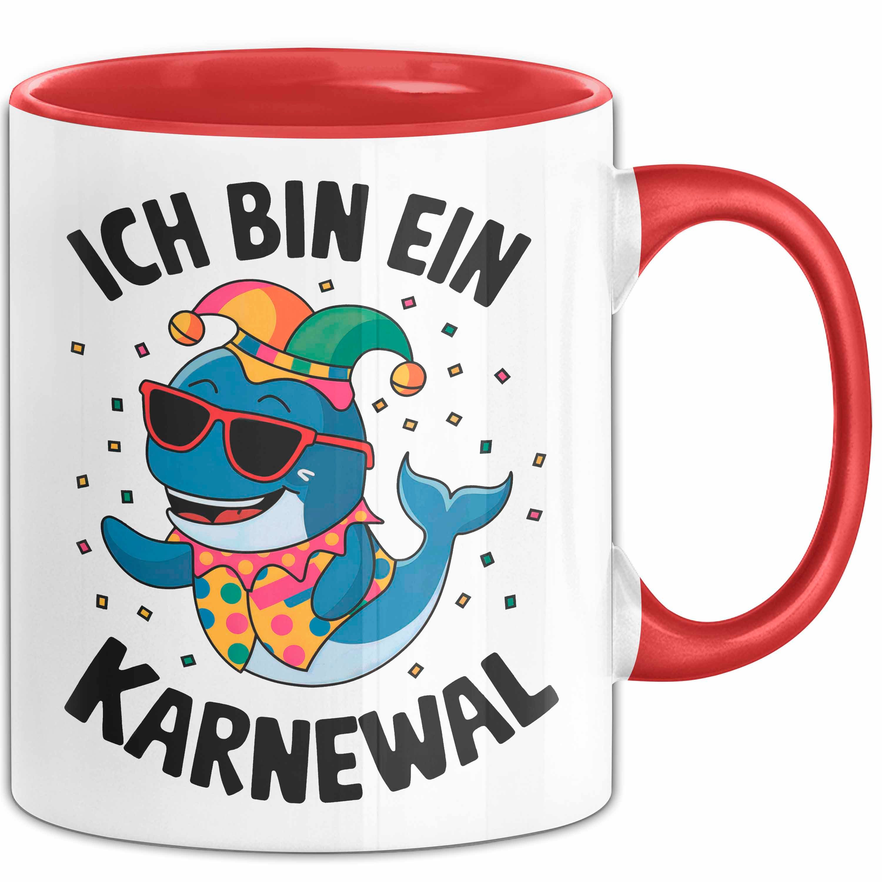 Trendation Tasse Kölner Karneval Tasse Geschenk Ich bin Karneval Fan
