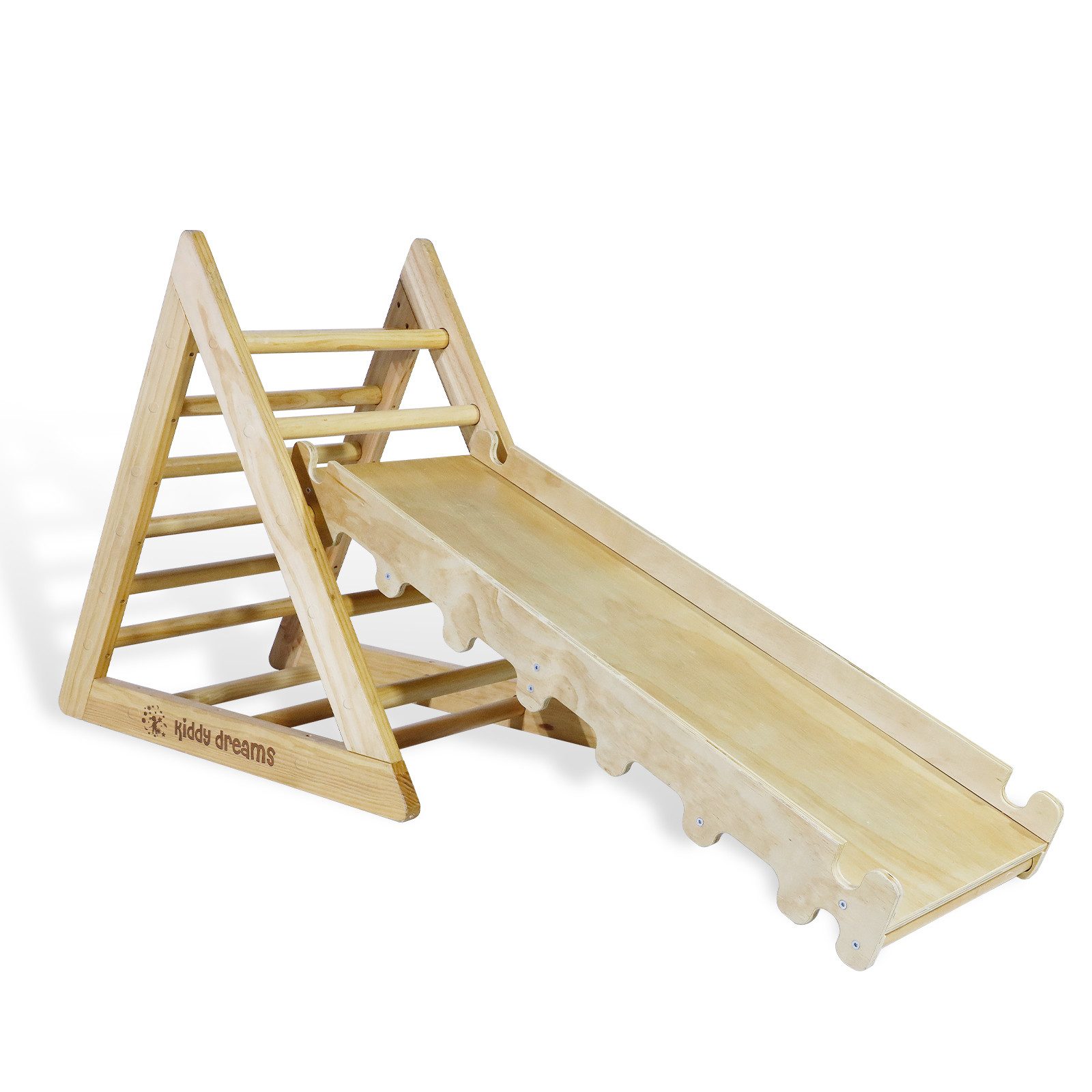 CCLIFE Klettergerüst Kletterdreieck mit Rutsche Kletterbogen ab 2 Jahren günstig online kaufen