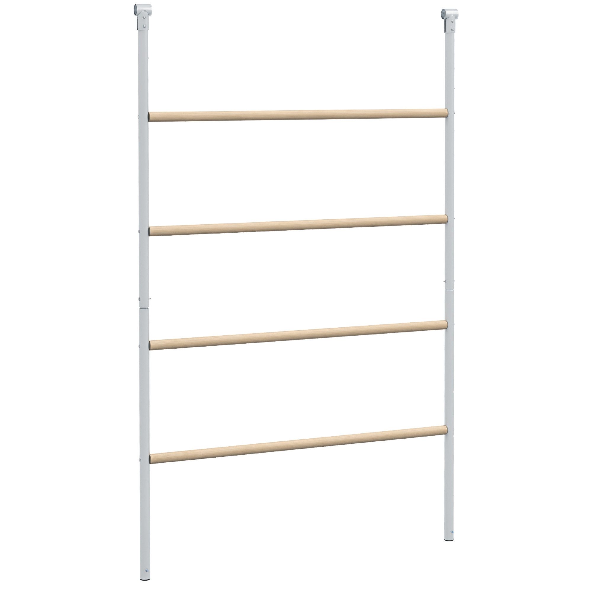 PawHut Hühnerstall Sitzleiter für Hühner aus Holz, Spielplatz für Hühner, für 4-6 Hühner 140 x 86 x 2,5 cm Naturholz