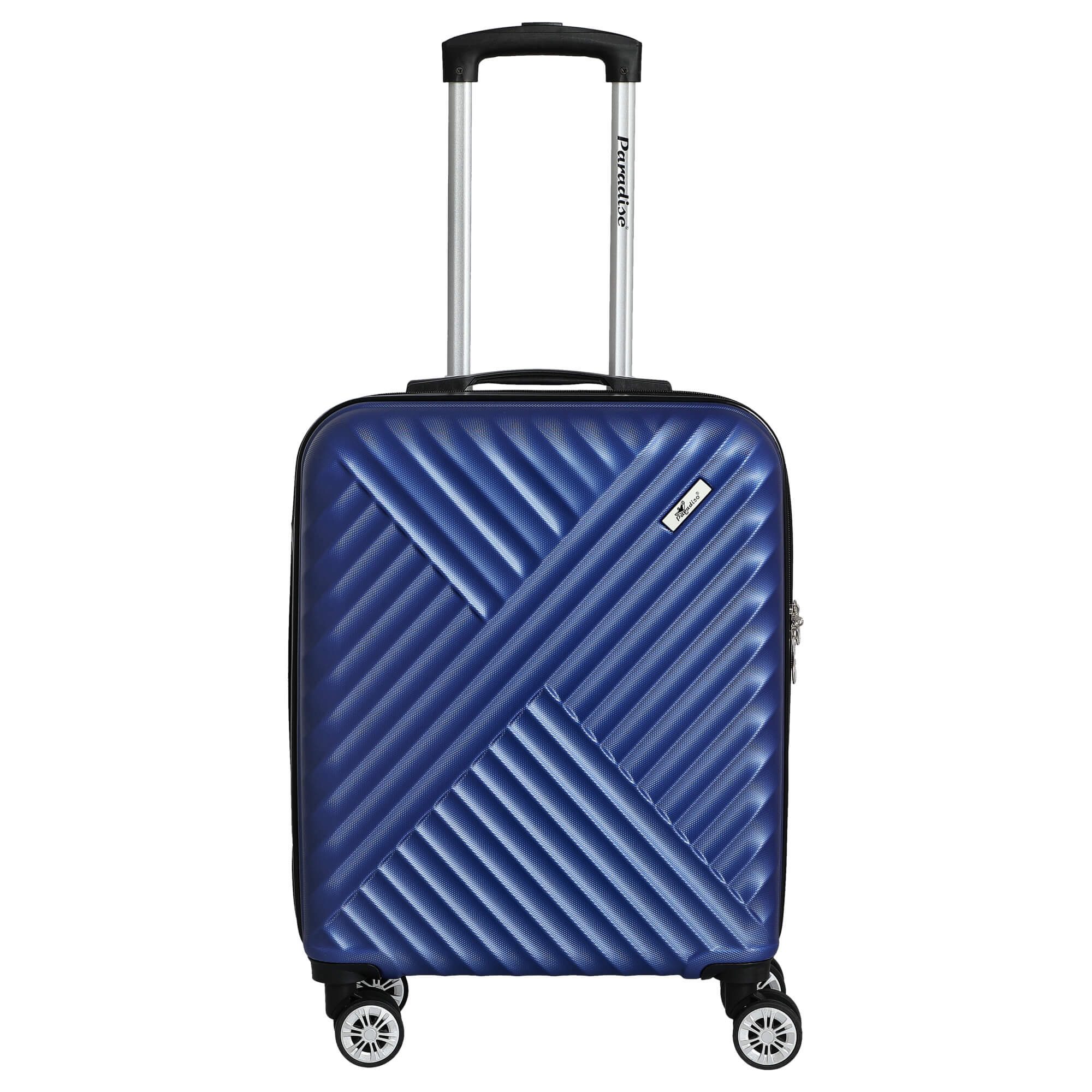 Handgepäck-Trolley Kingston - 4-Rollen-Kabinentrolley 55 cm (blau)