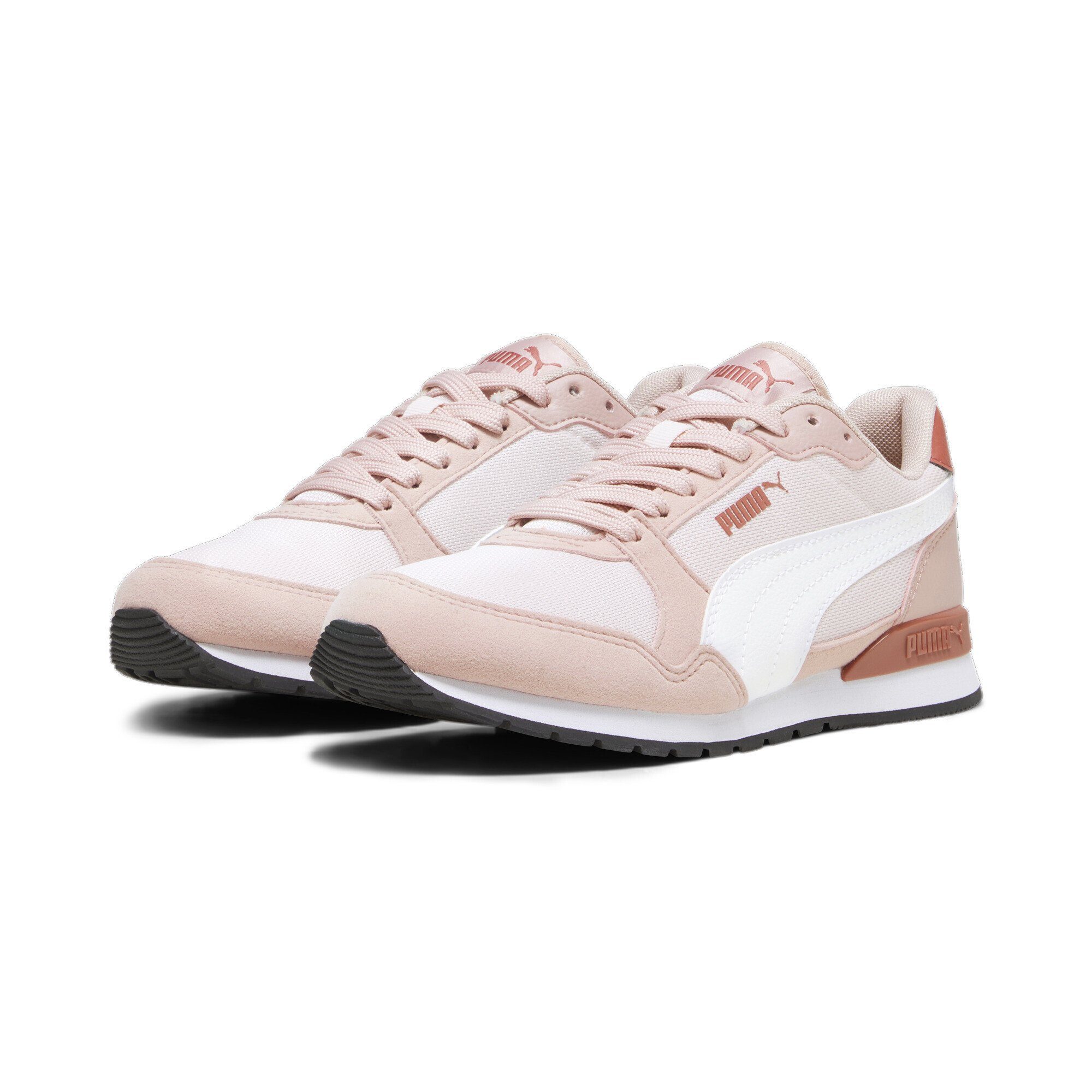 PUMA ST Runner v3 Mesh V Sneakers Jugendliche Sneaker Frosty Pink White Astro Red | Sneaker low