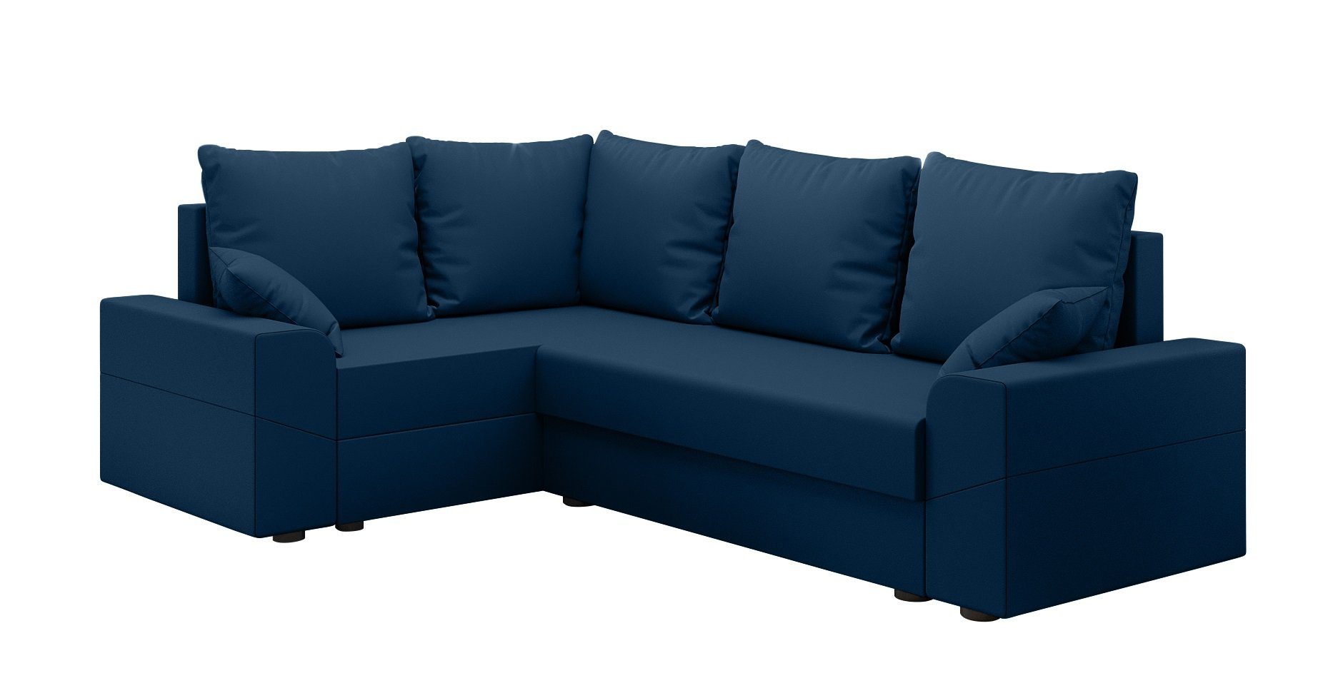Stylefy L-Form, Modern Sitzkomfort, Ecksofa Design Bettfunktion, Eckcouch, Sofa, mit mit Bettkasten, Montero,