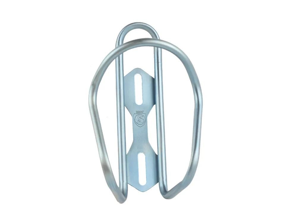Silca Fahrrad-Flaschenhalter SILCA Sicuro Titan-Flaschenhalter aqua, handgefertigt, lasergeschweißt