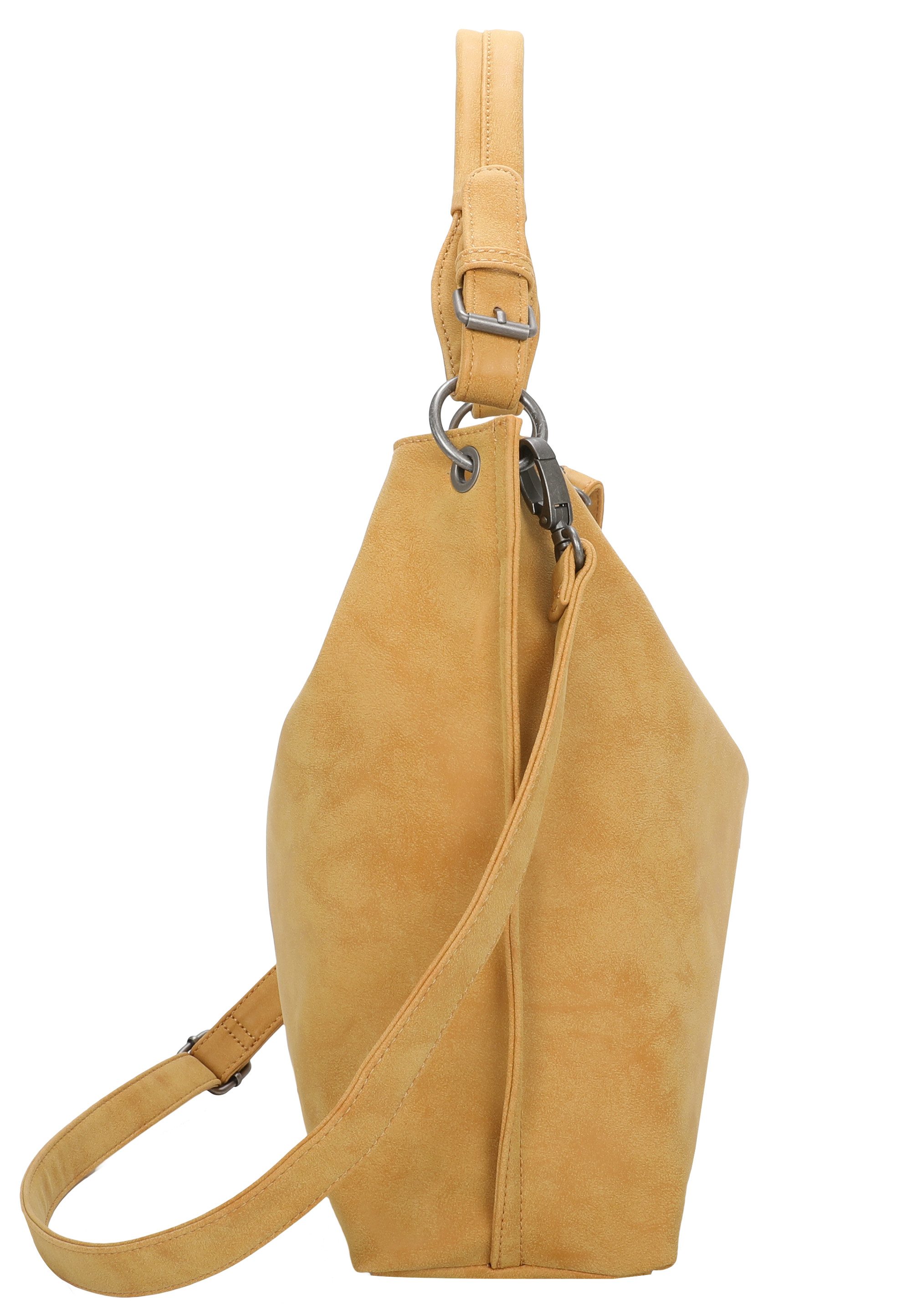 Fritzi aus Preußen Schultertasche Fritzi01N, mit abnehmbarer Schlüsselschlange und Taschenanhänger