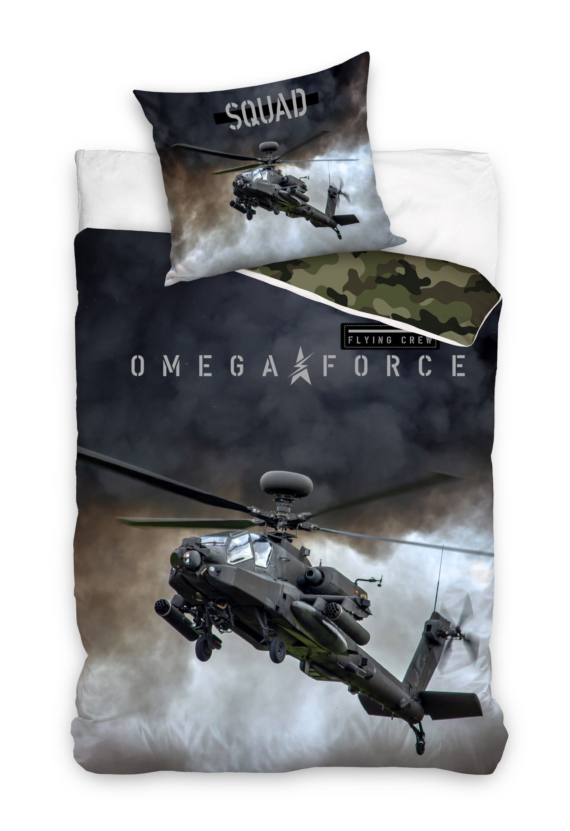 Carbotex Bettwäsche Hubschrauber Military Bettwäsche 135 günstig online kaufen